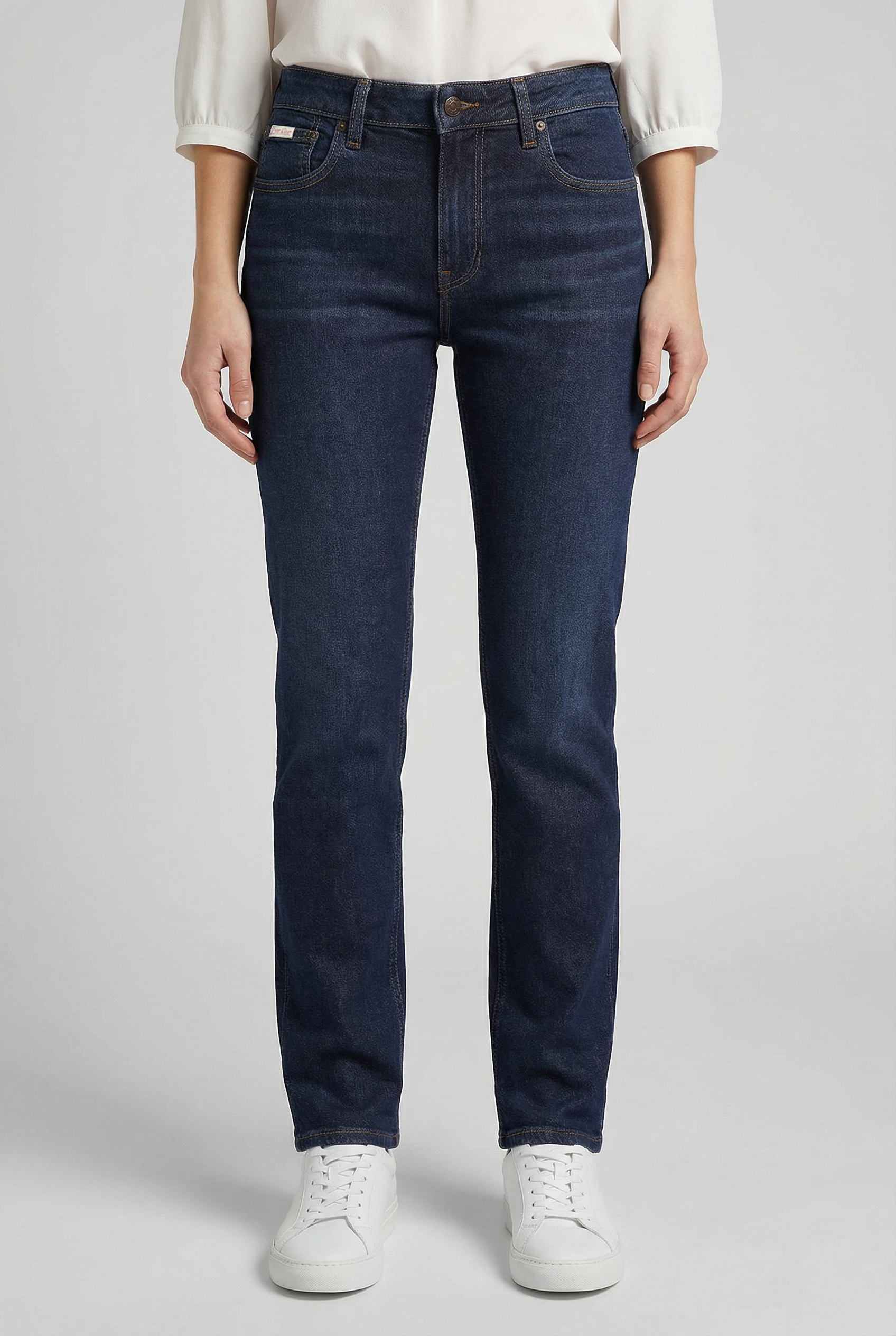 Calvin Klein Jeans Skinny-fit-Jeans »MID RISE SLIM« Mit Gürtelschlaufen