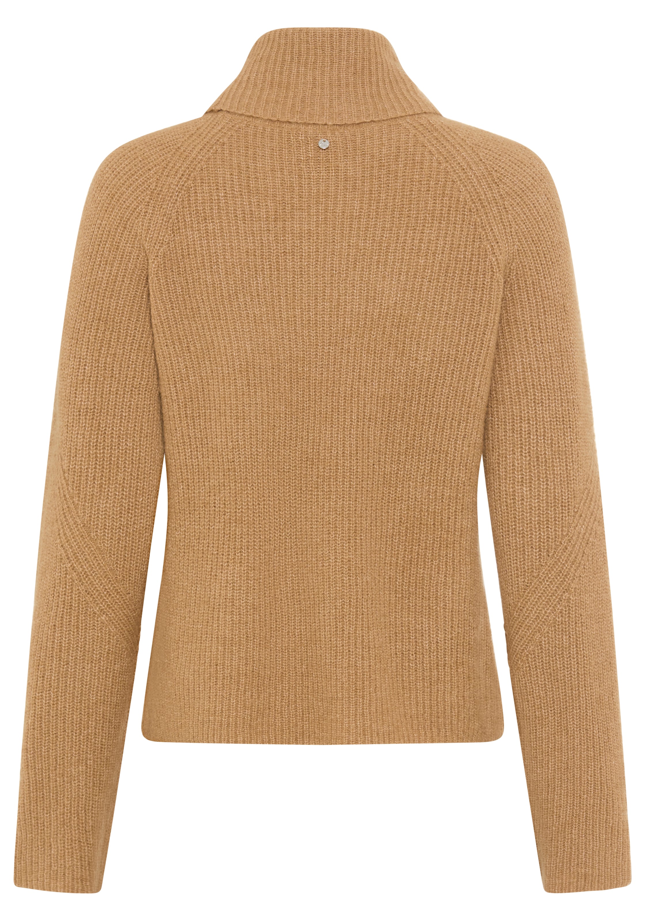 BOSS ORANGE Strickpullover »Falodina Premium Damenmode« mit Rollkragen, Materialmix mit Alpaka