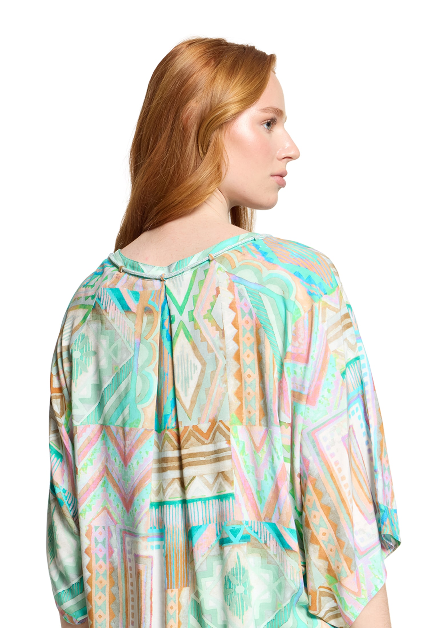 Cartoon Klassische Bluse »Oversize-Bluse mit Muster«