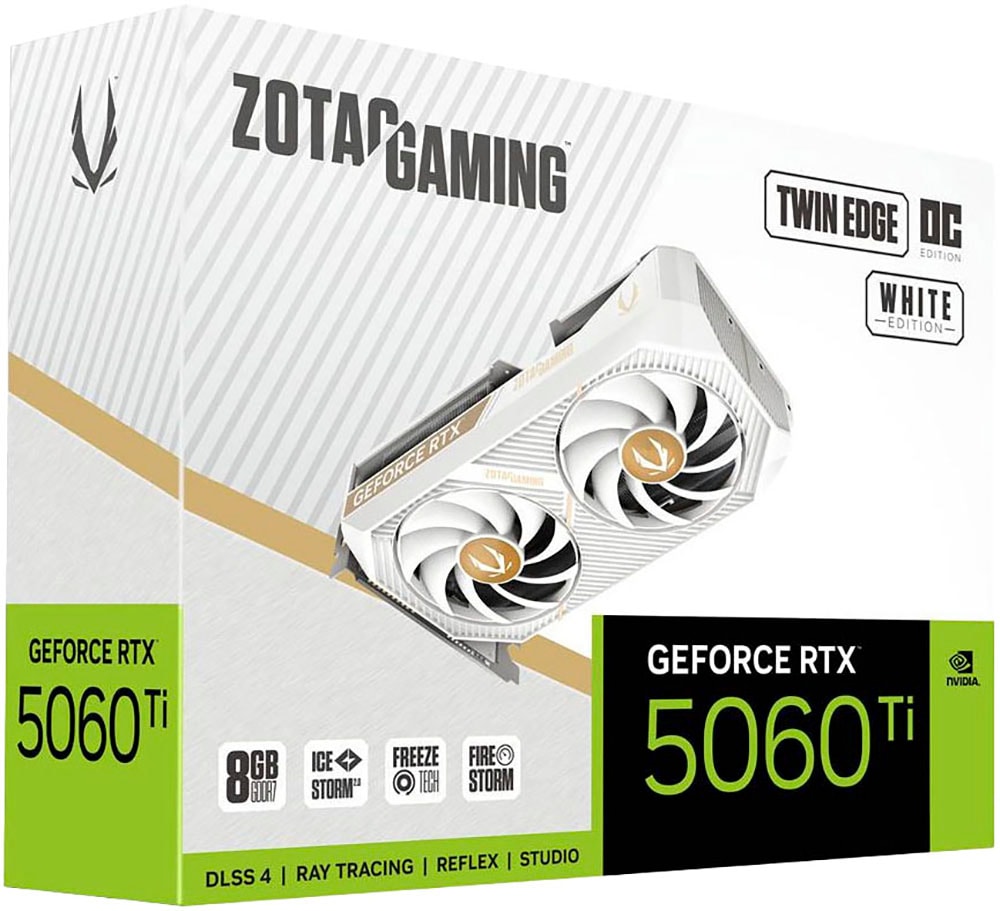 Zotac Grafikkarte »GAMING GeForce RTX 5060 Ti Twin Edge OC 8 GB« 8 GB GDDR7