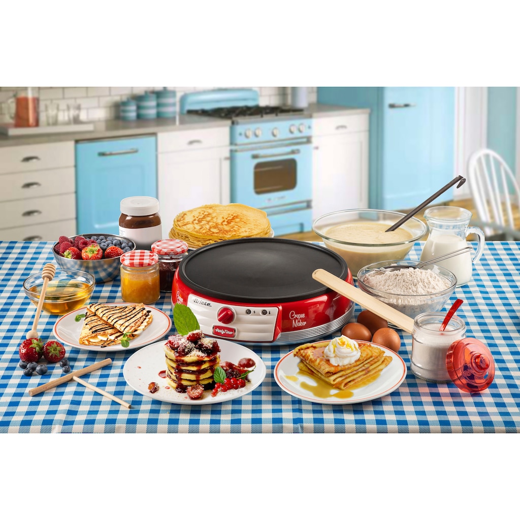 Ariete Crêpesmaker »Party Time rot 202R«, 1000 W, Ø 30 cm