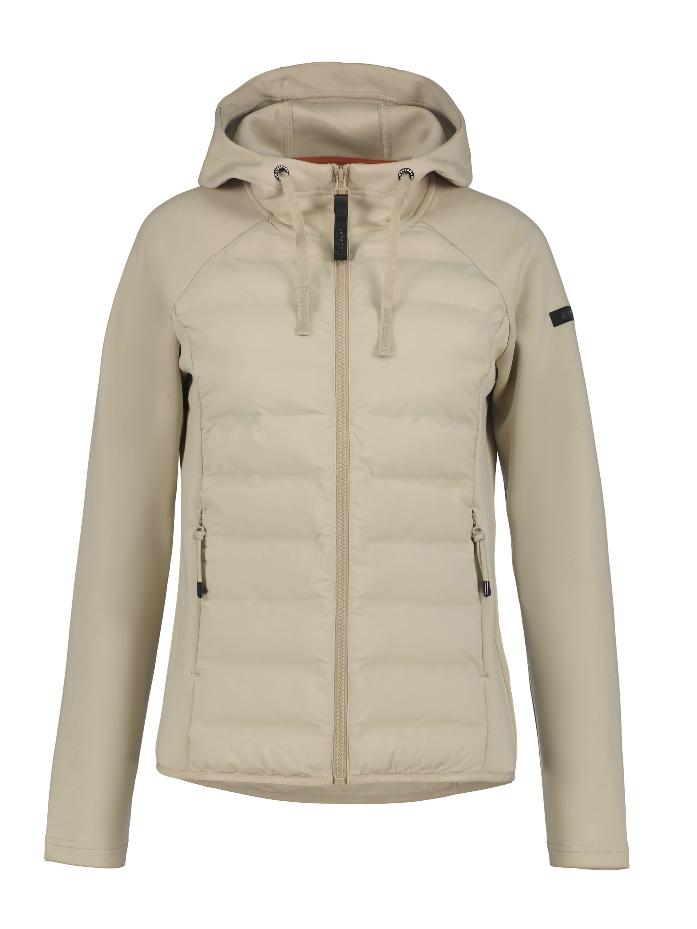 Icepeak Hybridjacke »ICEPEAK ASHBURN« für Erwachsene, mit wärmenden Materialeigenschaften, mit Kordelzügen