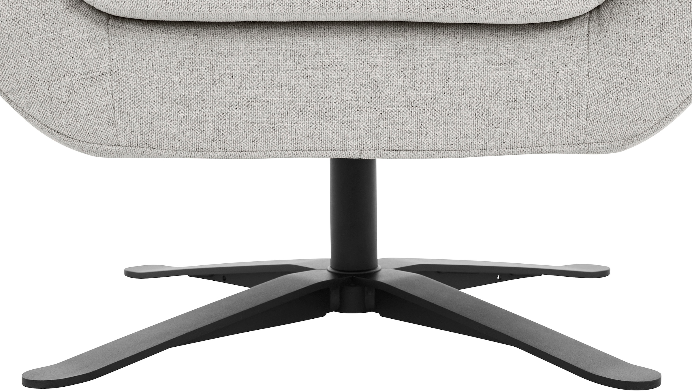 andas Drehsessel »Stavre, Loungesessel mit Drehfunktion« in moderner Optik, mit elegantem Drehfuß