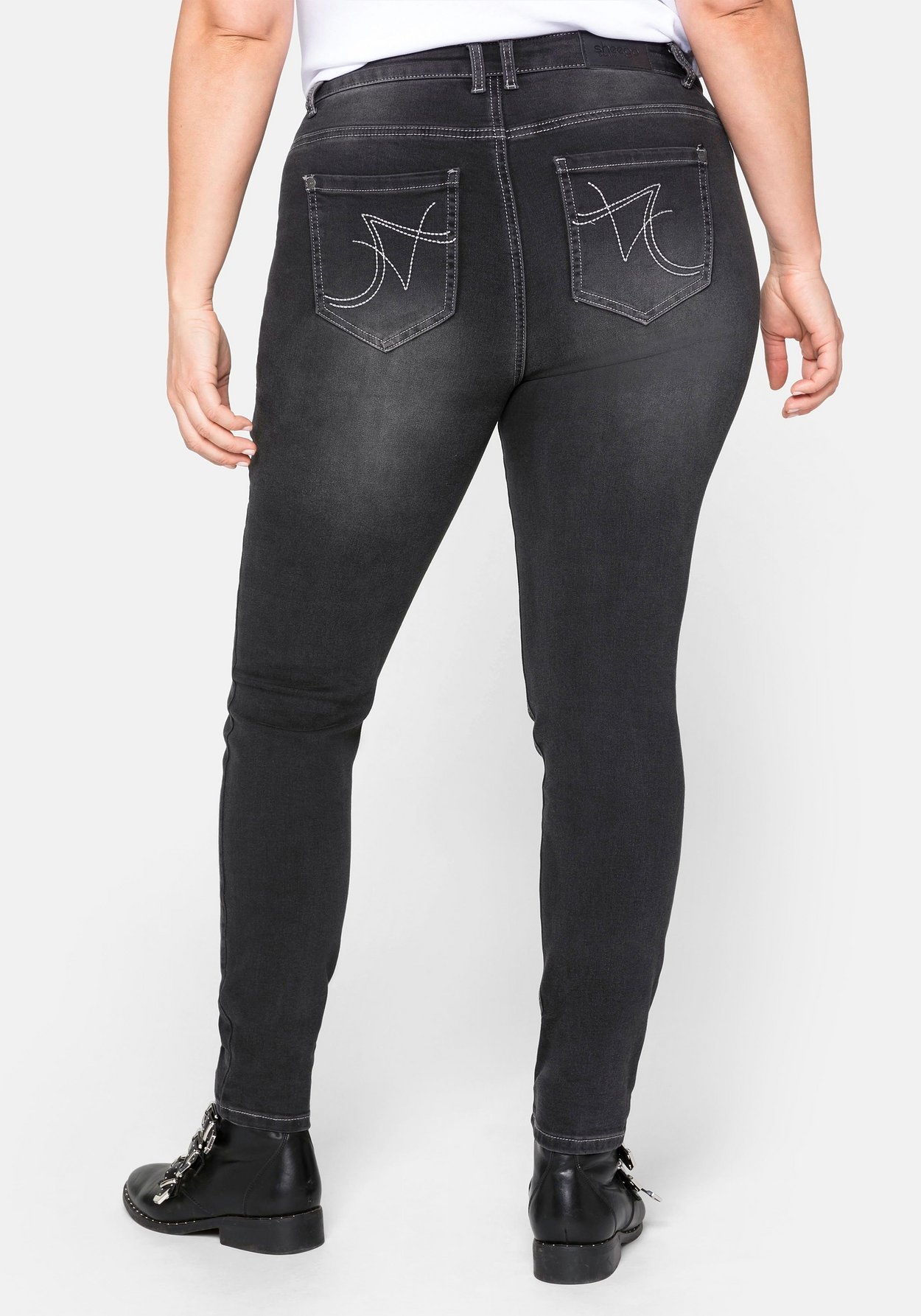 Sheego Stretch-Jeans »Jeans Super elastisches Power-Stretch-Material«