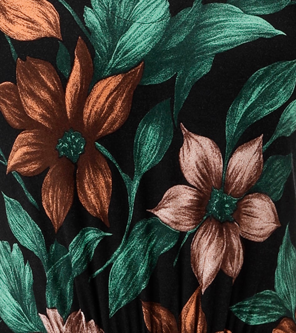 Aniston SELECTED Jerseykleid mit dekorativen V-Ausschnitt - NEUE KOLLEKTION