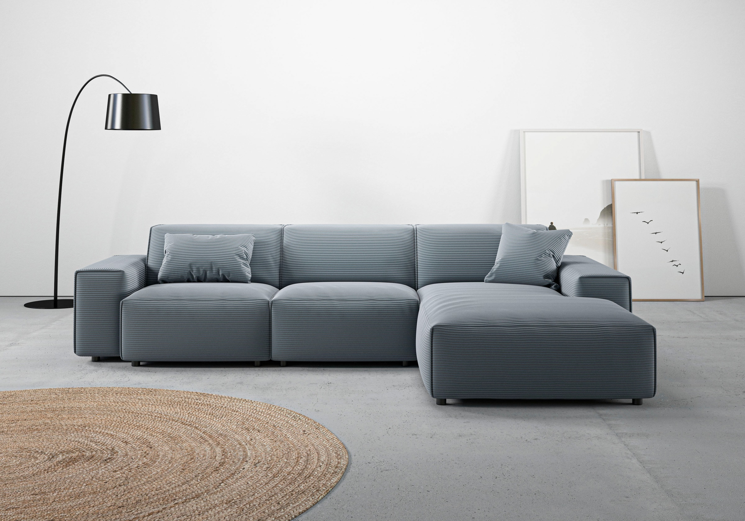 andas Ecksofa »Glimminge«, incl. 2 Zierkissen, Breite 294, besondere Kedernähte kaufen