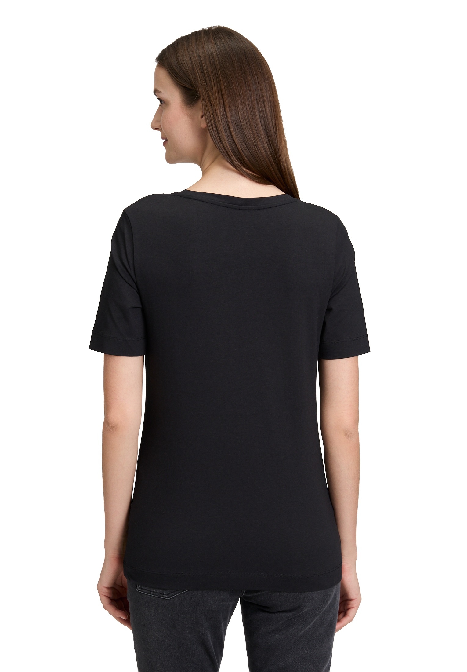 Betty&Co T-Shirt »Basic Shirt mit Rundhalsausschnitt«