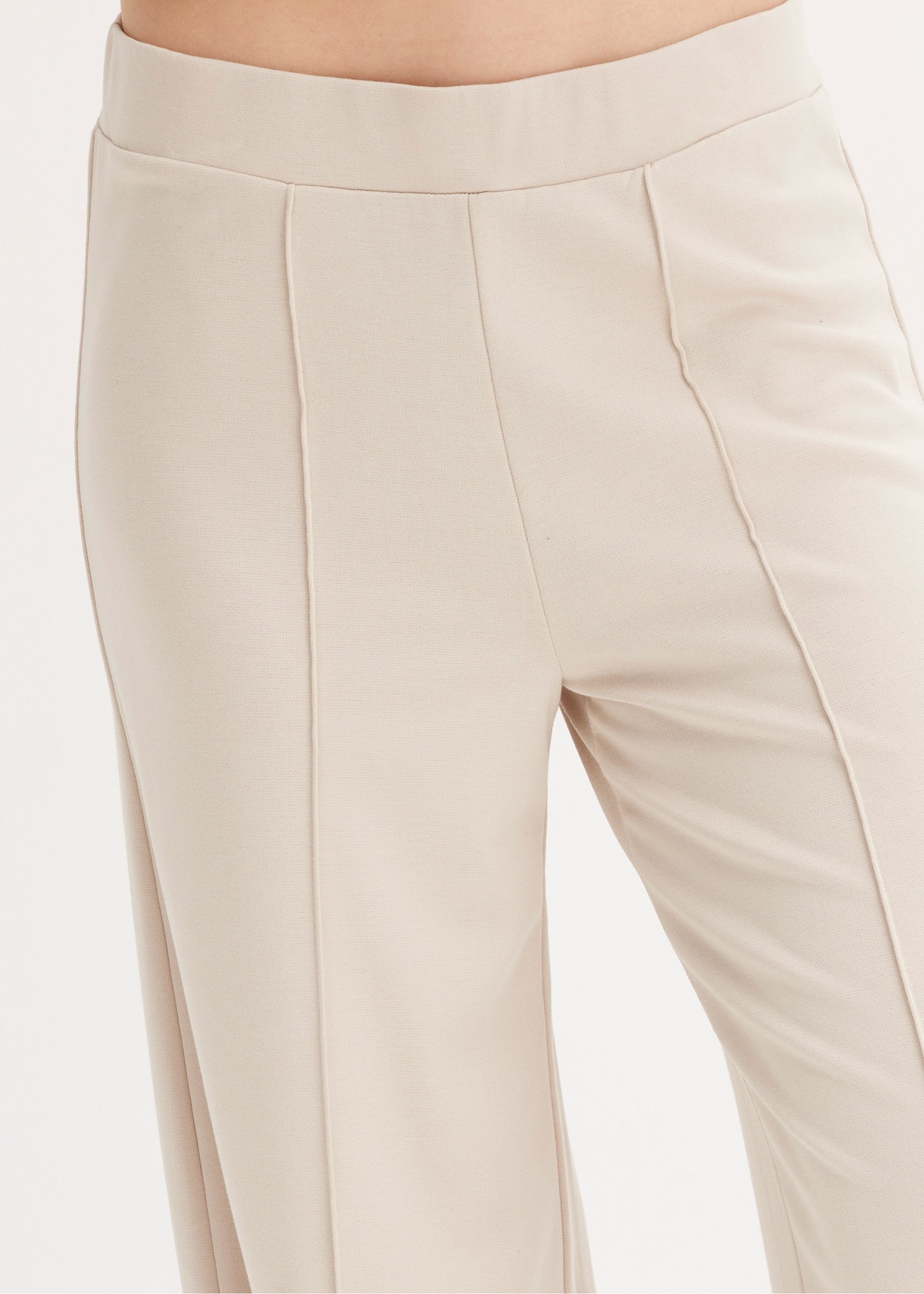 bonprix Jerseyhose »Jersey-Hose aus bequemen Punto di Roma«  Jersey-Hose aus bequemen Punto di Roma