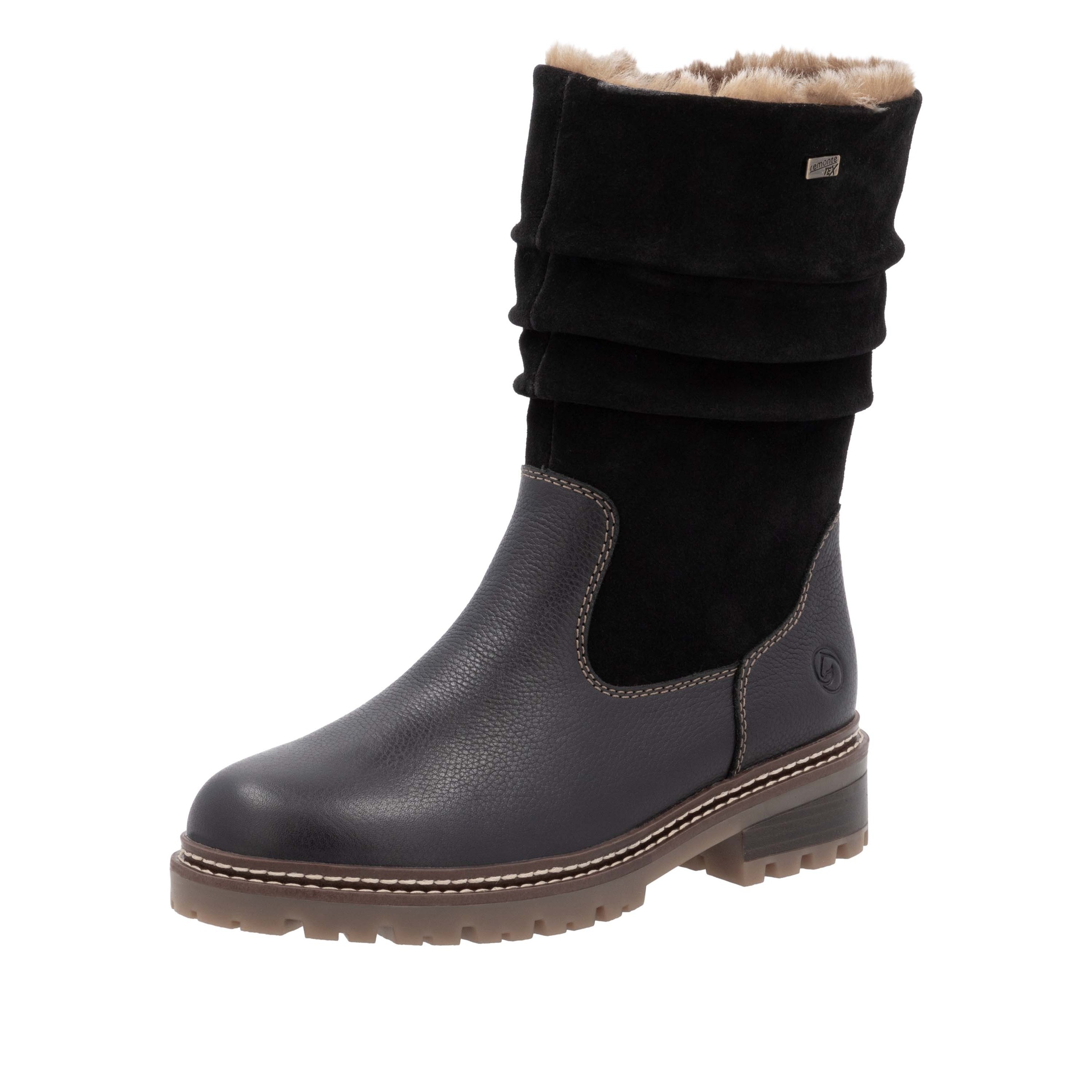 Remonte Winterstiefel »Fiber Grip«, Winterboots, Profilsohle, mit wasserabweisender TEX-Membran