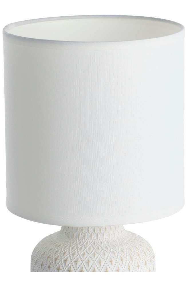EGLO Tischleuchte »BELLARIVA«, 1 flammig, Leuchtmittel E14 | ohne Leuchtmittel, H 32 cm, Tischlampe, weiß, Nachttischleuchte, Lampe, Boho, Skandi