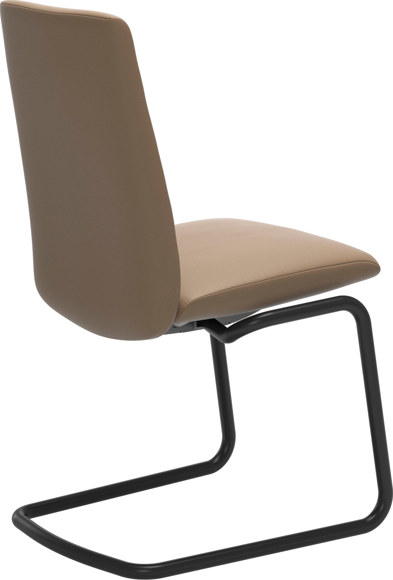 Stressless® Polsterstuhl »Laurel«, Leder PALOMA, Low Back, Größe M, mit Beinen aus Stahl in Schwarz matt