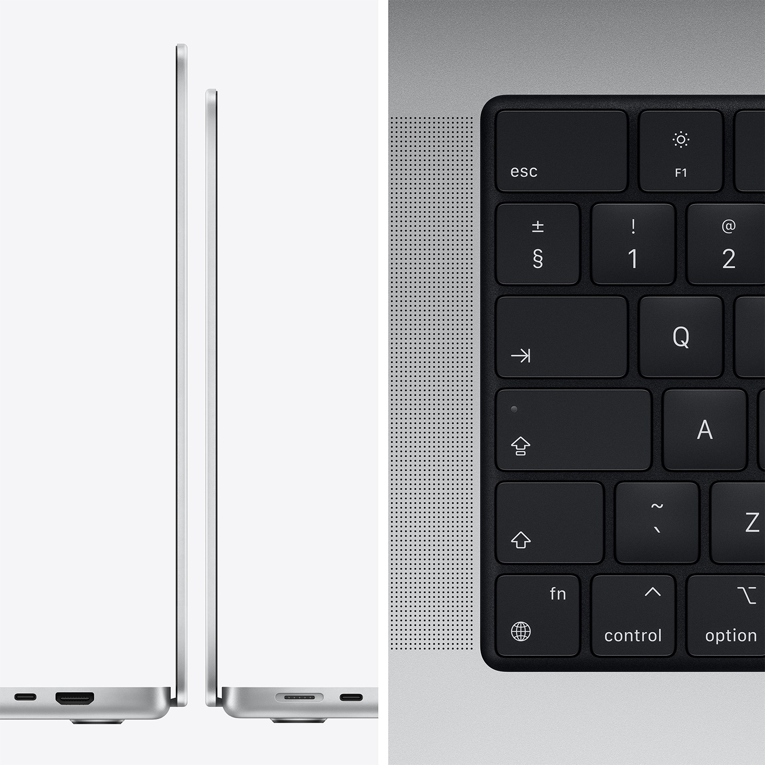 Apple Notebook »MacBook Pro14 MKGQ3 (2021)14,2", mit Apple M1 Chip, 4K Retina,16GB RAM«, 35,97 cm, / 14,2 Zoll, Apple, M1 Pro, 1000 GB SSD