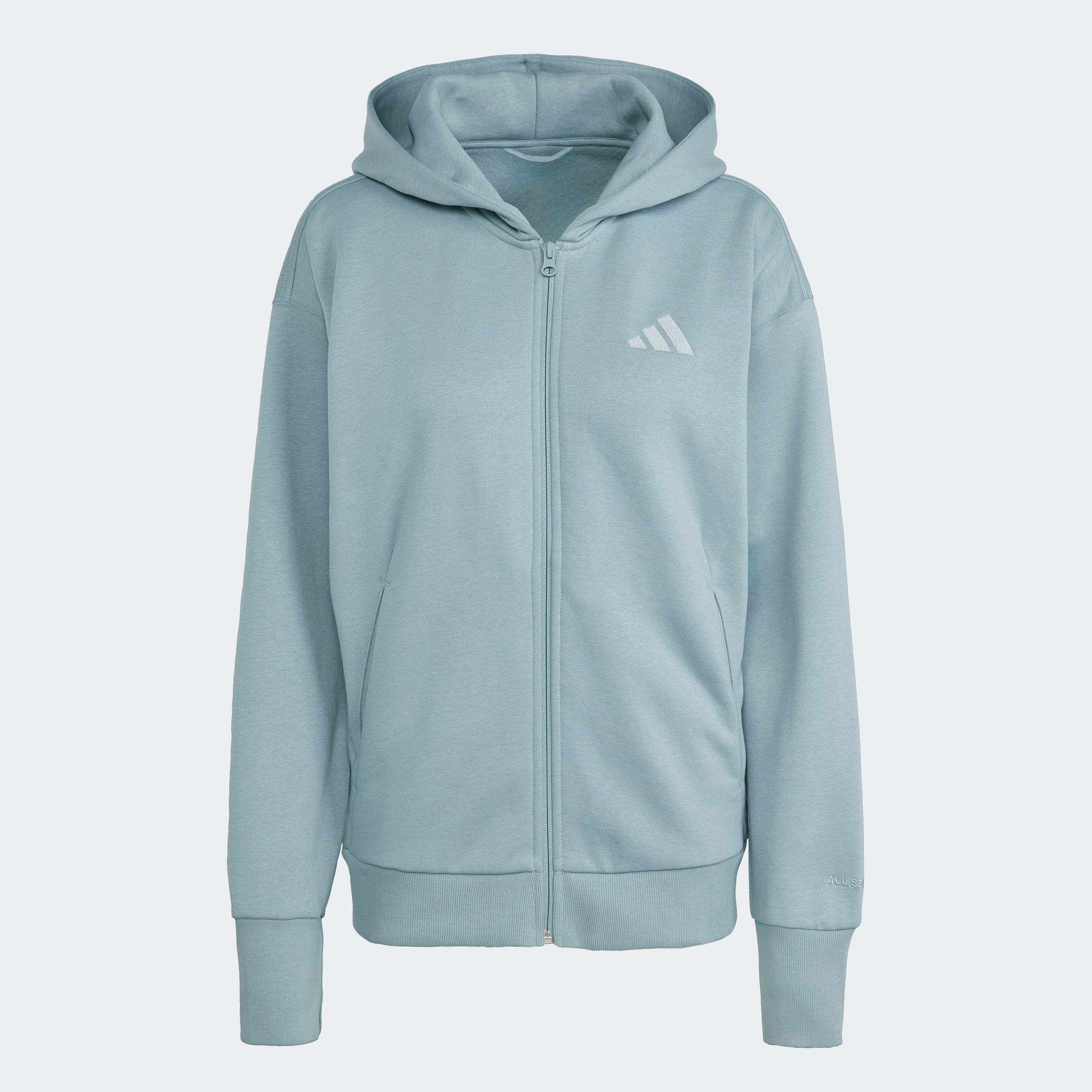 adidas Sportswear Kapuzensweatshirt »W ALL SZN FZ HD«

