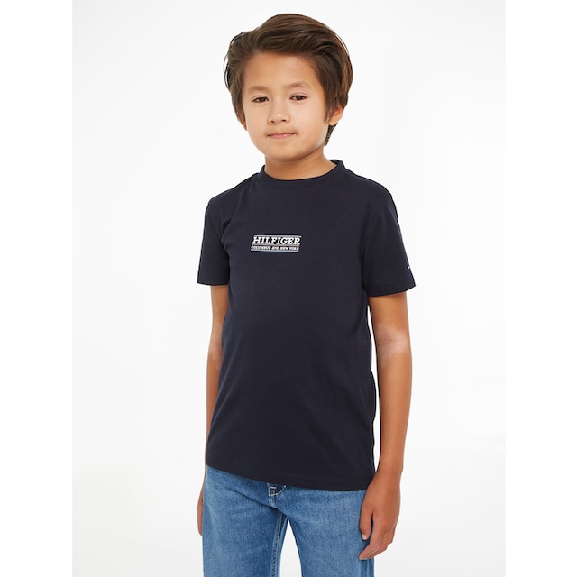 Tommy Hilfiger T-Shirt »HILFIGER TEE S/S«, Kinder bis 16 Jahre bei OTTO