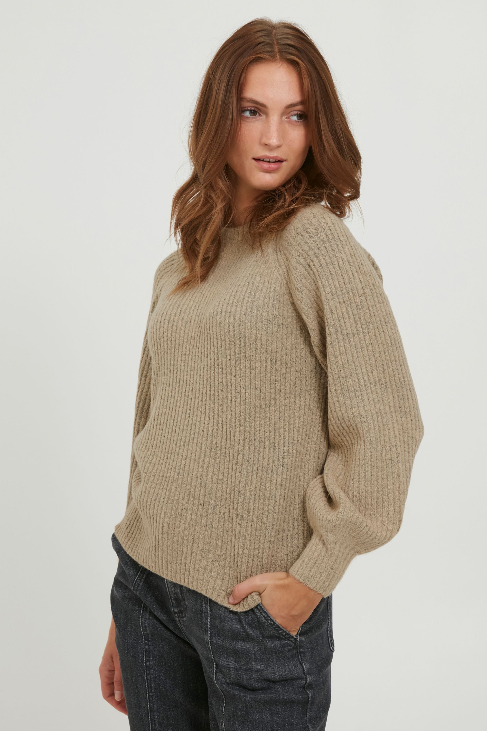 b.young Strickfleece-Pullover »Strickpullover BYNora«