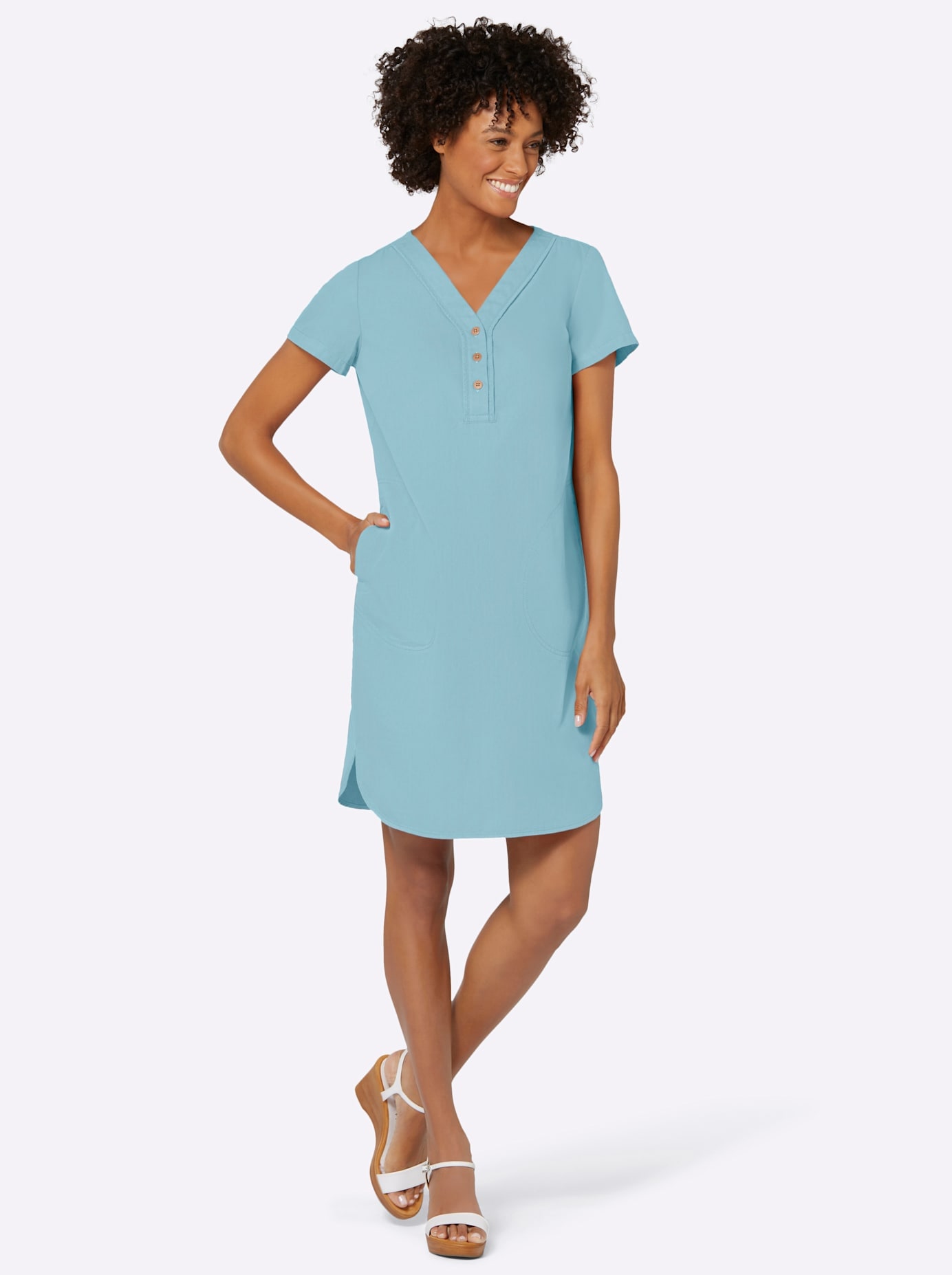 Casual Looks Jeanskleid »Jeans-Kleid«