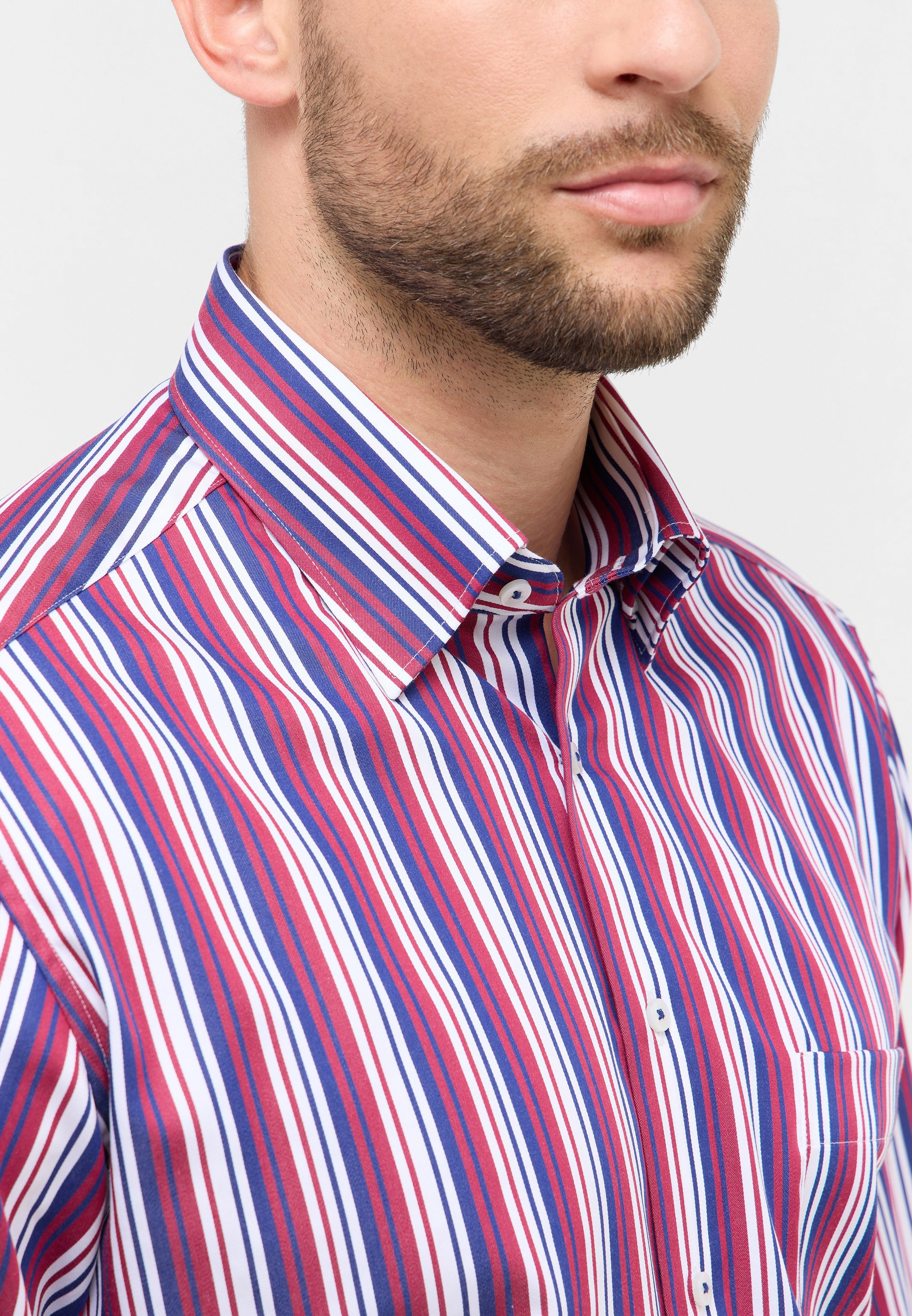 Eterna Langarmhemd »COMFORT FIT« NON IRON (bügelfrei)