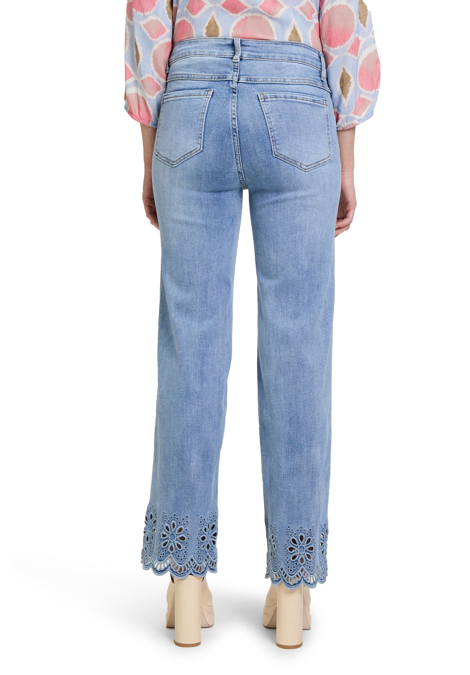 Cartoon Stretch-Hose »Stretch-Jeans mit Stickerei«