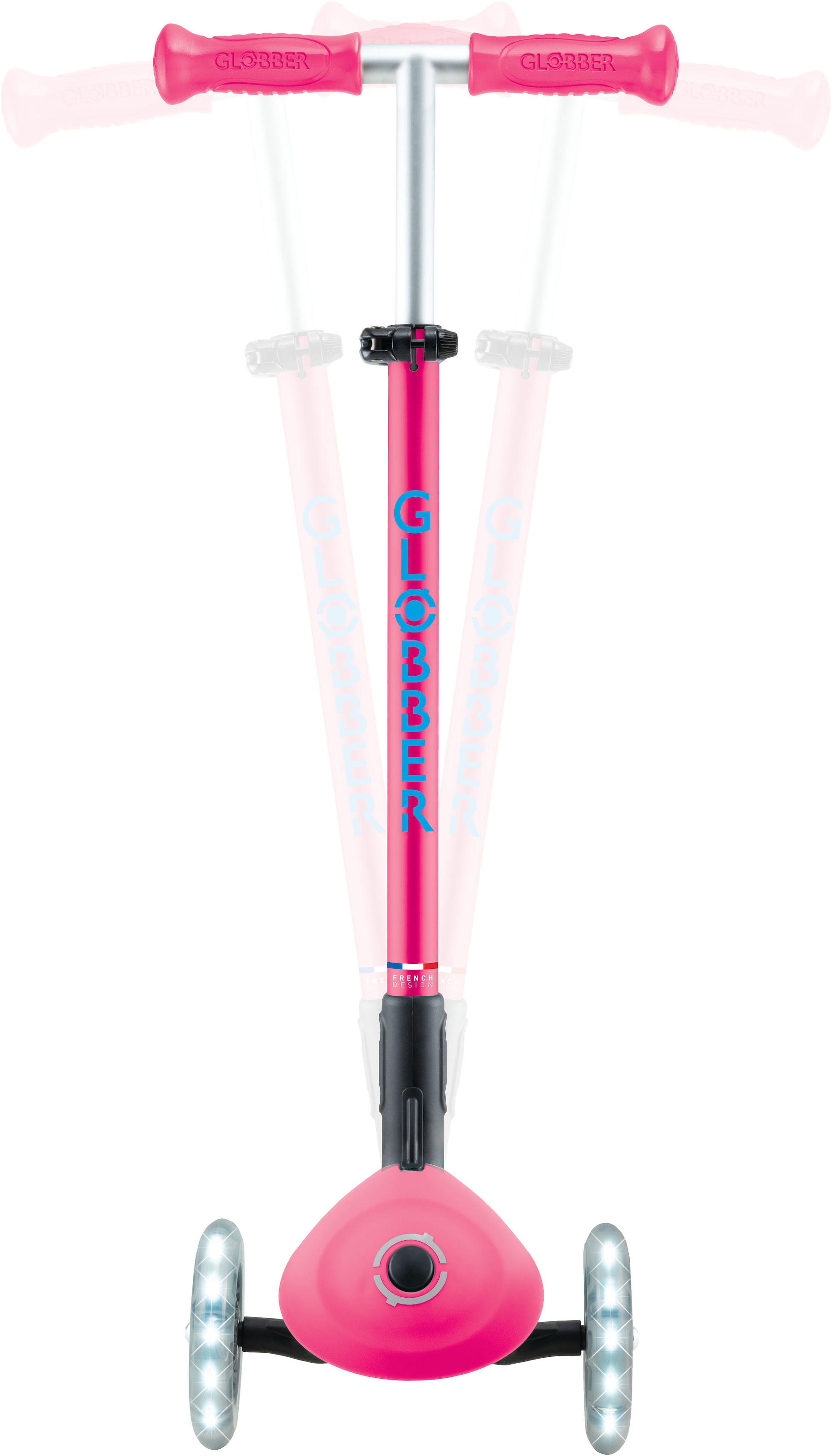 Globber Tretroller »GLOBBER ELITE LIGHTS, mit Leuchtrollen«