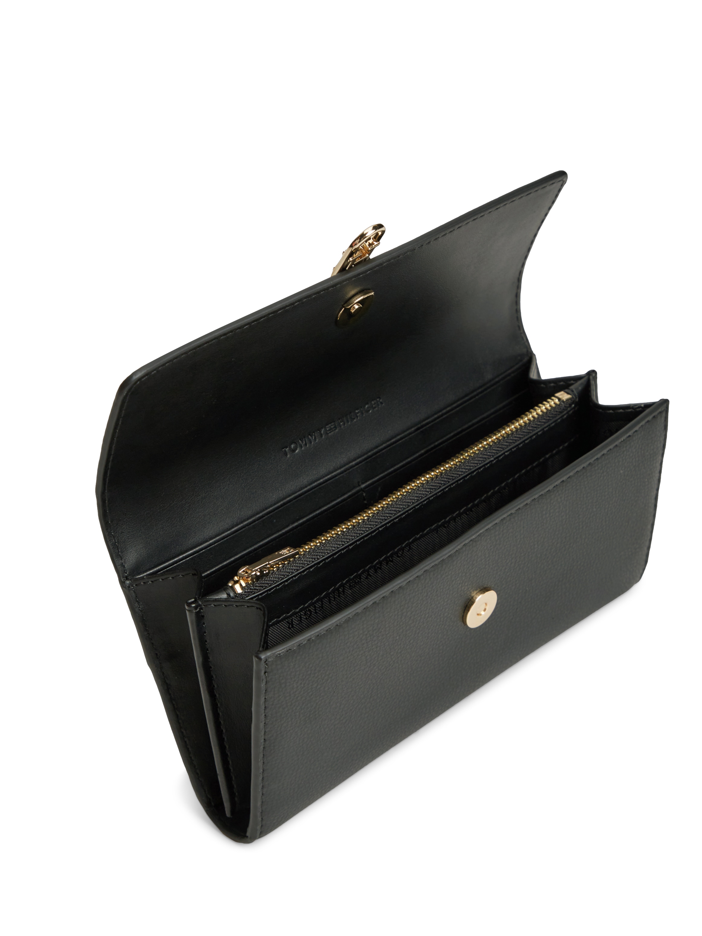 Tommy Hilfiger Geldbörse »TH LIBRE LARGE FLAP WALLET« Damen Portemonnaie, Geldbeutel in elganter Optik