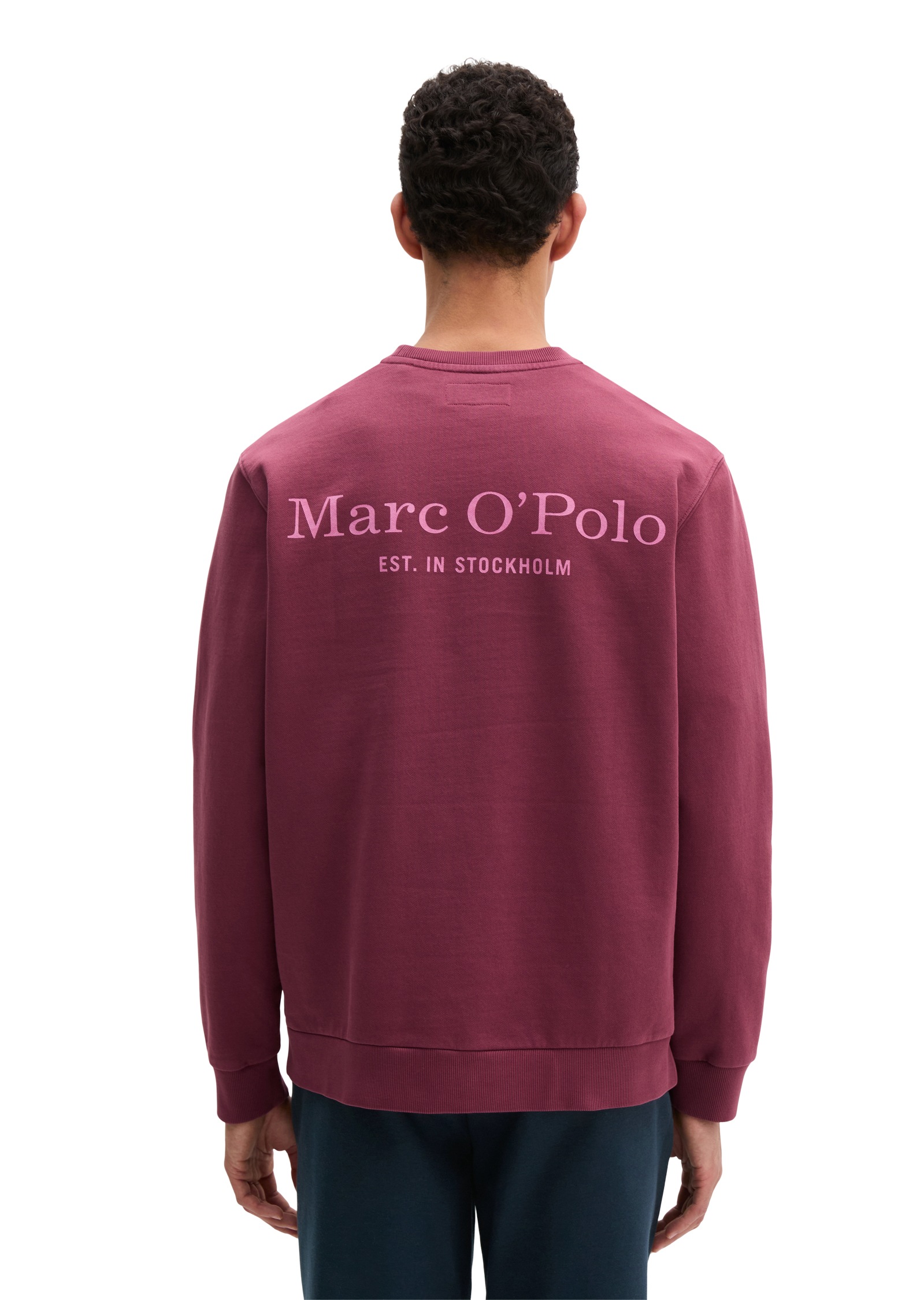 Marc O'Polo Sweatshirt , regular fit mit Logoprint auf der Rückseite
