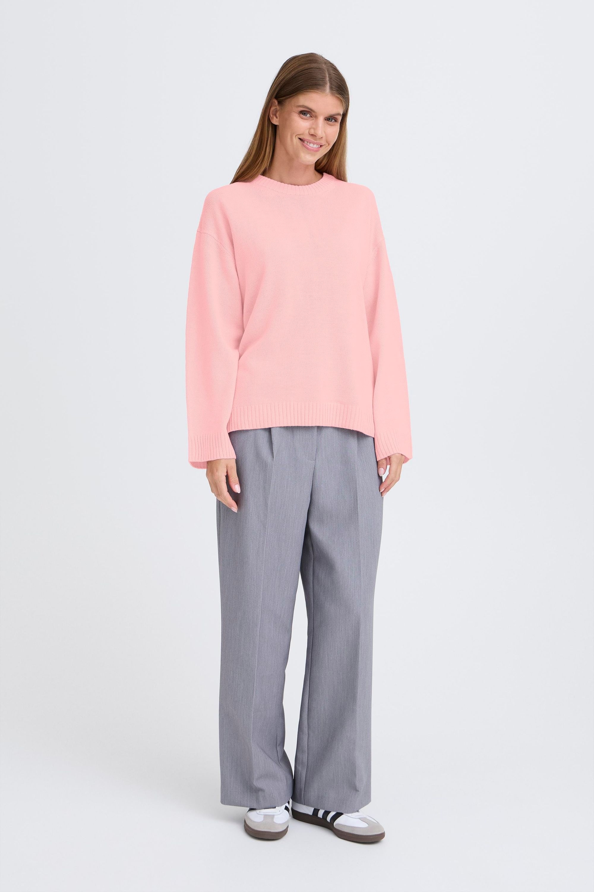 OXMO Strickfleece-Pullover »Strickpullover OXISAMSON«