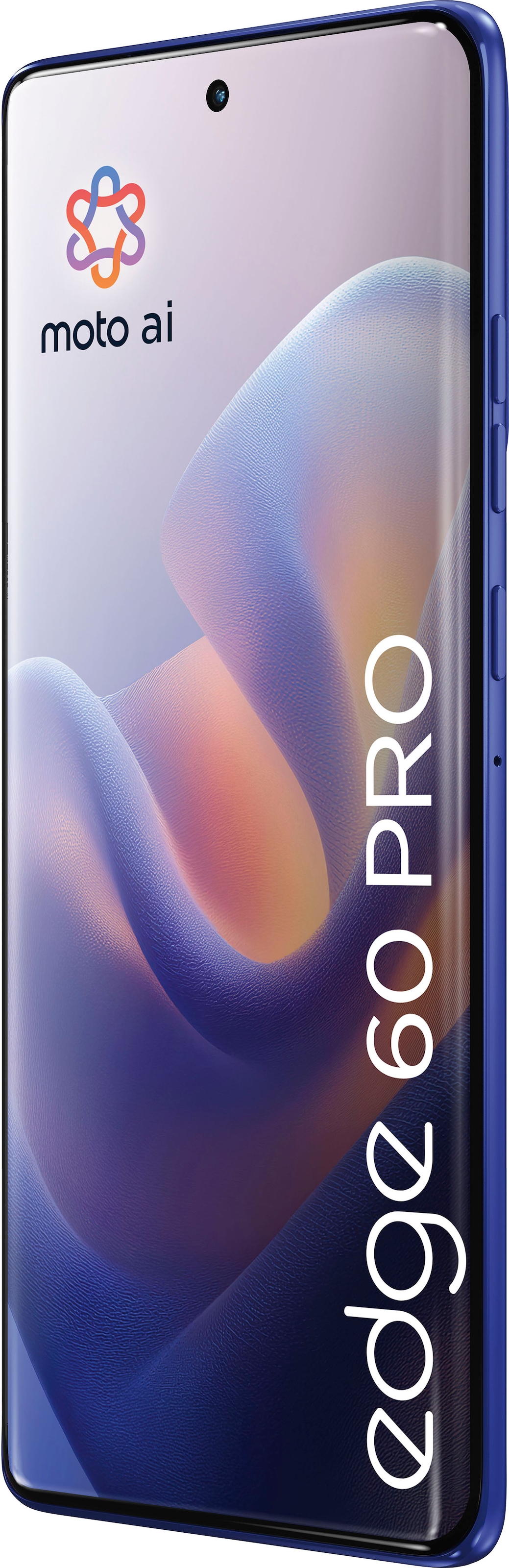 Motorola Smartphone »Edge 60 Pro 512GB«, Pantone® Dazzling Blue