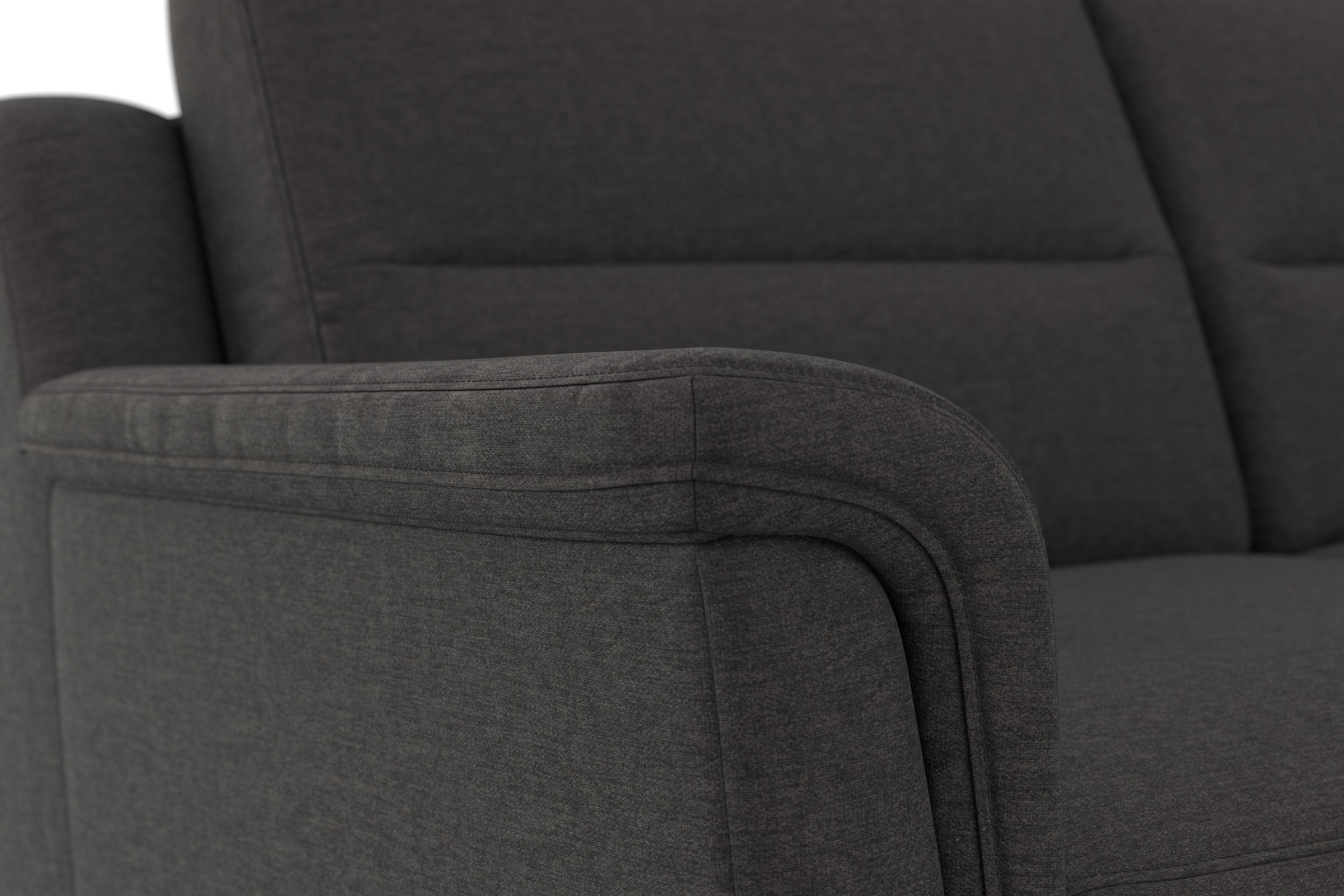 sit&more Ecksofa »Farö L-Form«, inklusive Federkern, wahlweise mit Bettfunktion und Bettkasten