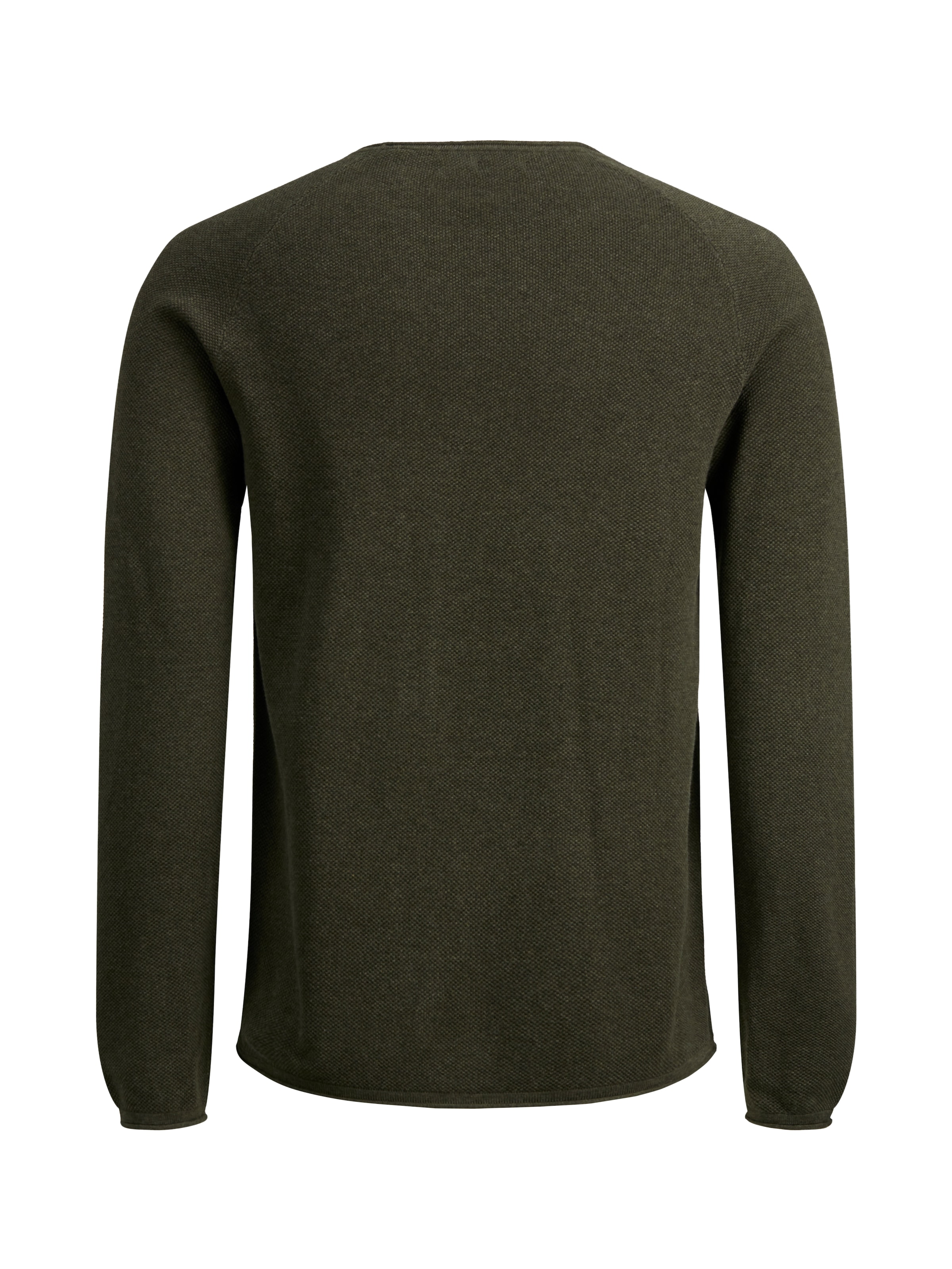 Jack & Jones Rundhalspullover »JJEHILL Pullover mit angenehmem Tragegefühl« Modisch, schmal, Baumwolle, Rundhals