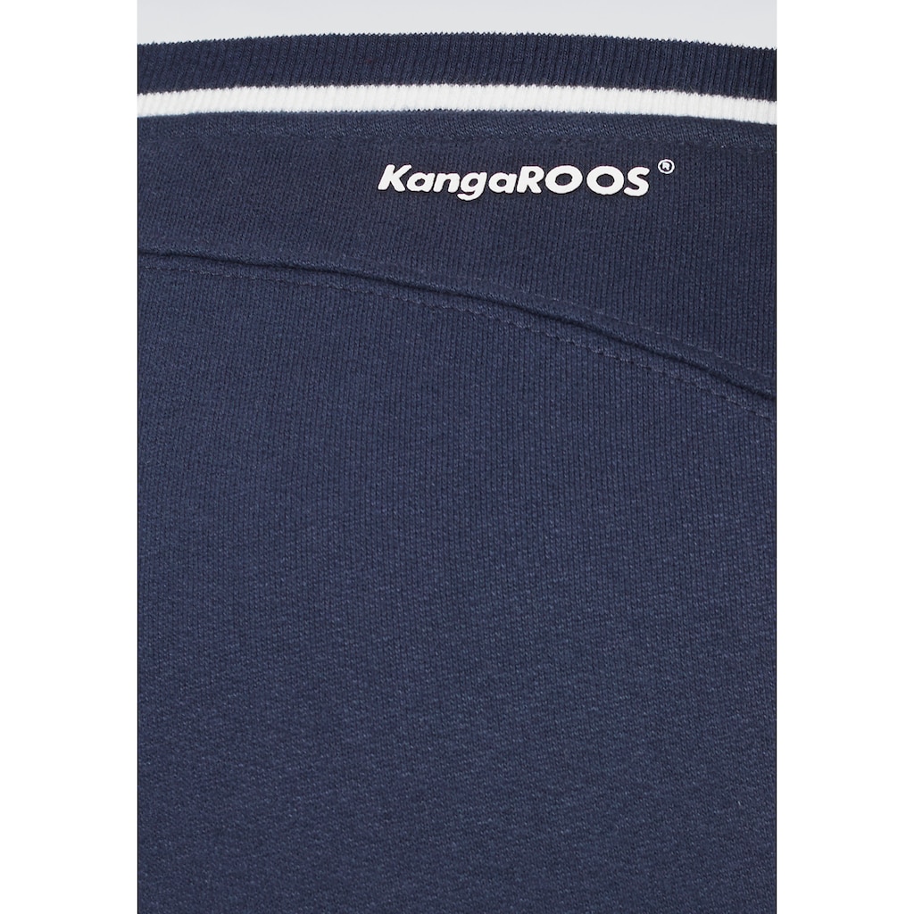 KangaROOS Jogginghose, mit lässigem Beinaufschlag