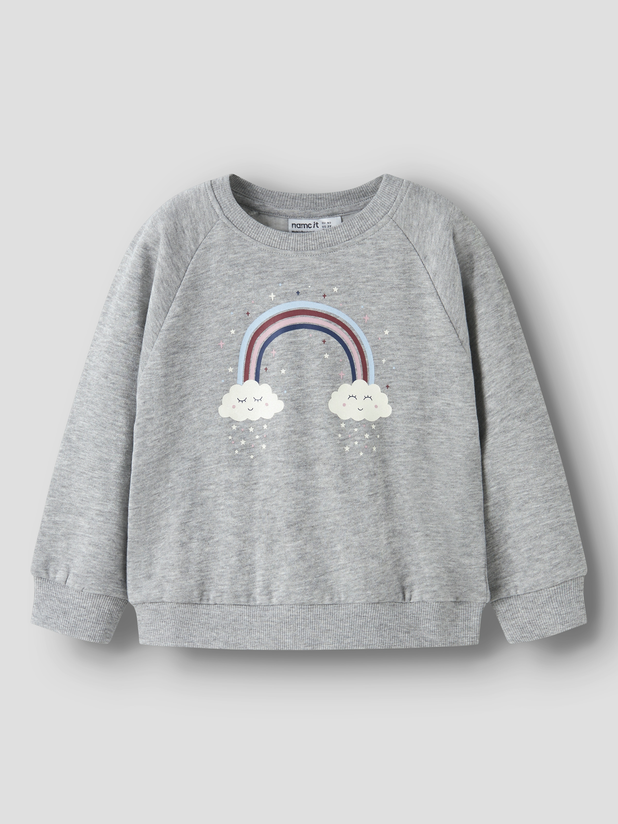 Name It Sweatshirt »NMFVENUS LS NREG SWEAT BRU«
