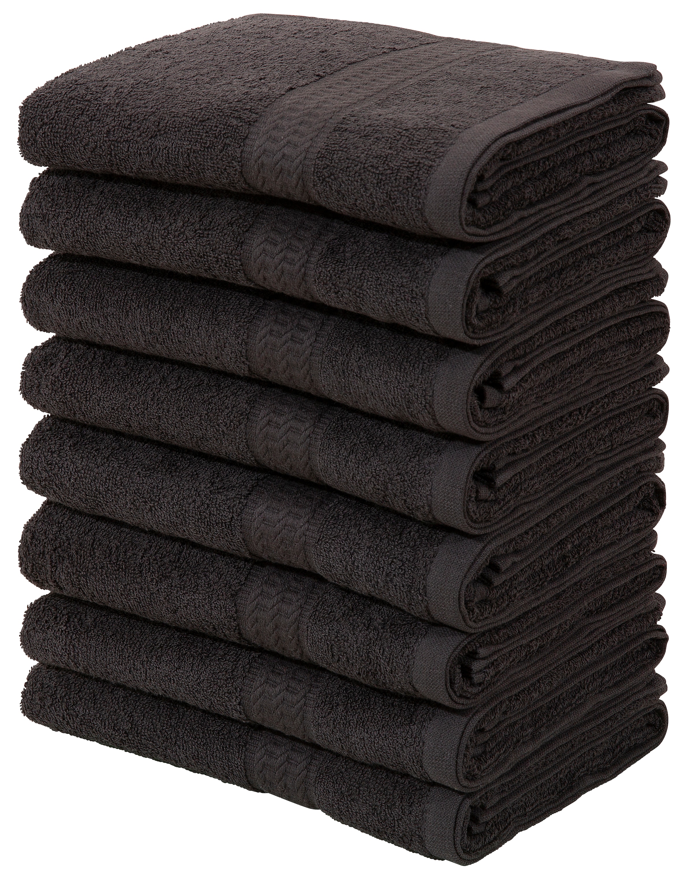 my home Handtücher »Juna«, (8 St.), Set und als Serie, Handtuch-Set  50x100cm mit Bordüre, 100% Baumwolle kaufen bei OTTO
