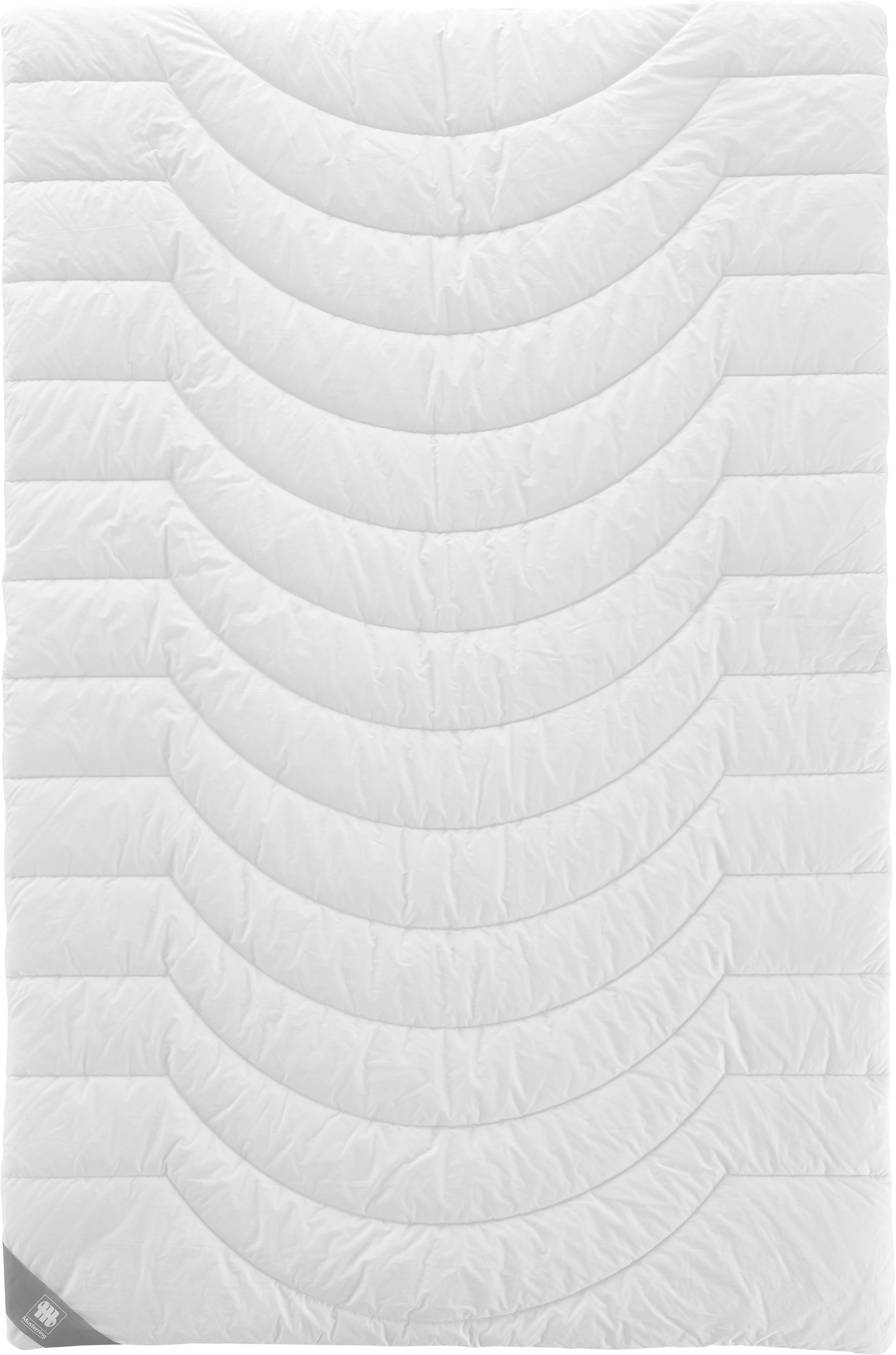 Musterring Kunstfaserbettdecke »Moonz« normal Bezug Baumwolle 1 Stk. tlg. hergestellt in Deutschland in weiß, Größe B/L: 155 cm x 220 cm