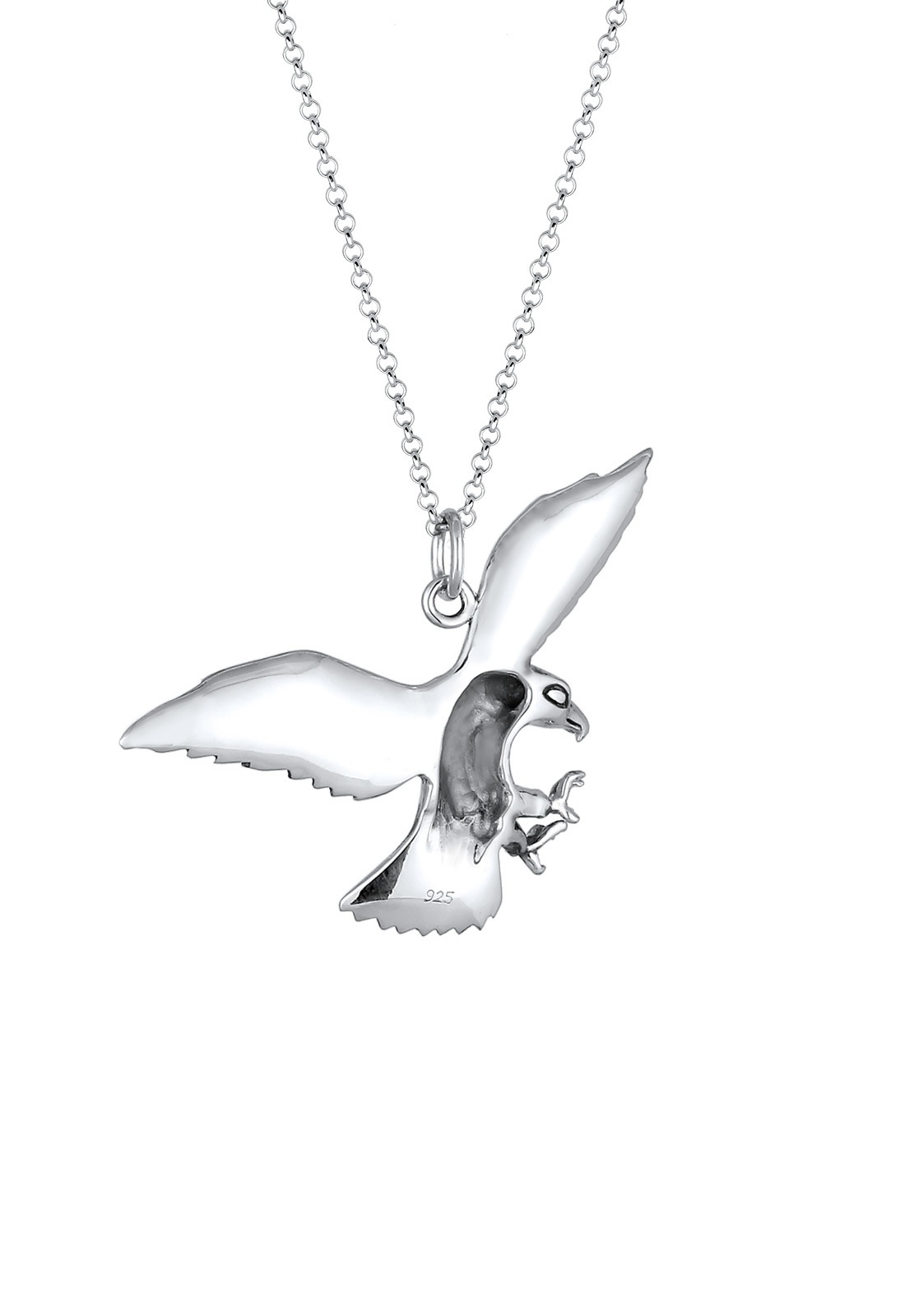 Kuzzoi Kette mit Anhänger »Halskette Halskette mit Anhänger Vogel 925 Sterling Silber«