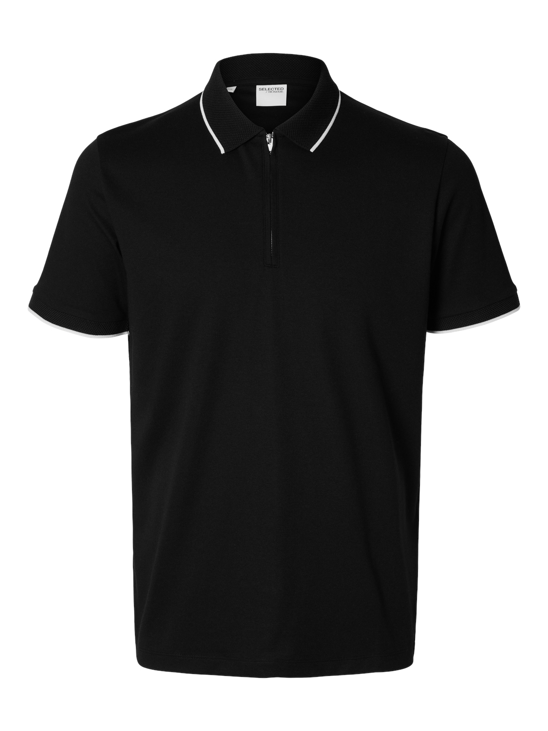SELECTED HOMME Poloshirt »SLHFAVE SPORT ZIP SS POLO NOOS«