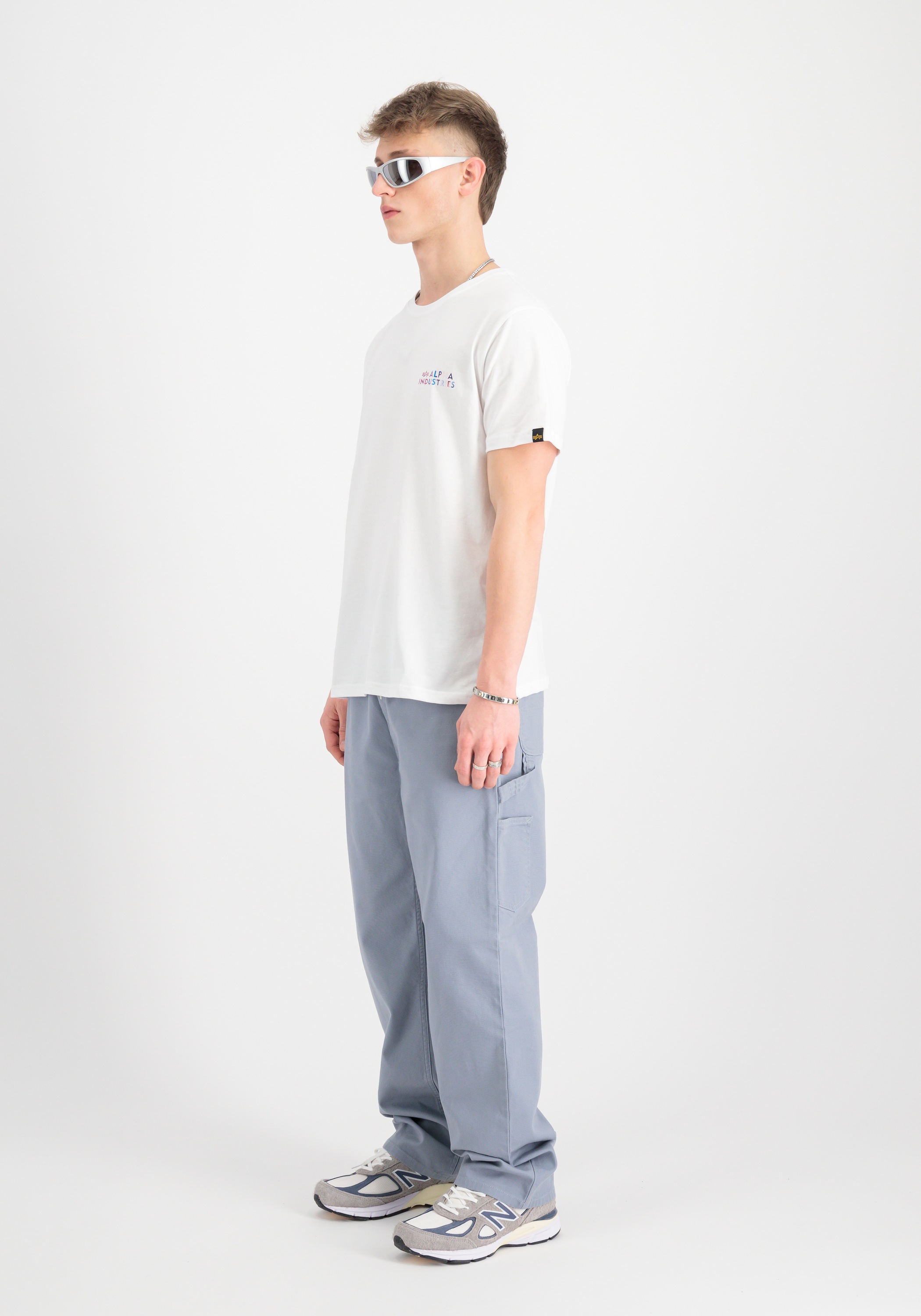 Alpha Industries T-Shirt »Alpha Industries Men - T-Shirts Holographic SL T-Shirt«