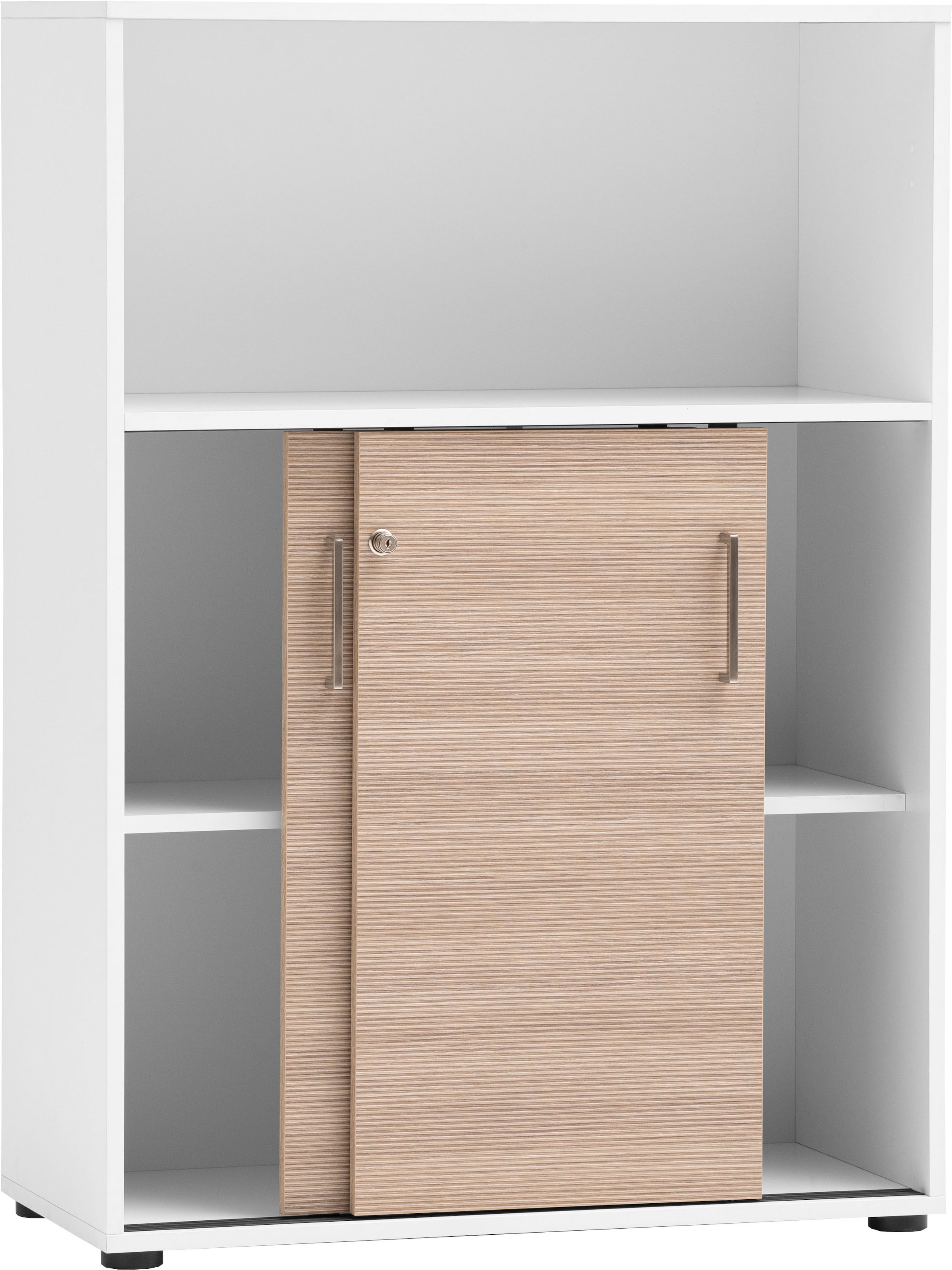 Schildmeyer Schiebetürenschrank »METZ, Aktenschrank abschließbar, Höhe 113,4 cm, MADE IN GERMANY« 1 Stk. tlg. Fronten in Canello,  MADE IN GERMANY