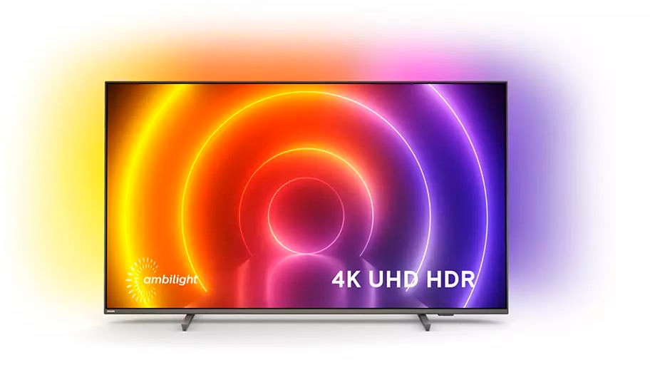 Philips LED-Fernseher Ultra Online HD, 126 Ambilight »50PUS8106/12«, cm/50 Android 3-seitiges TV-Smart-TV, im Zoll, 4K Shop OTTO