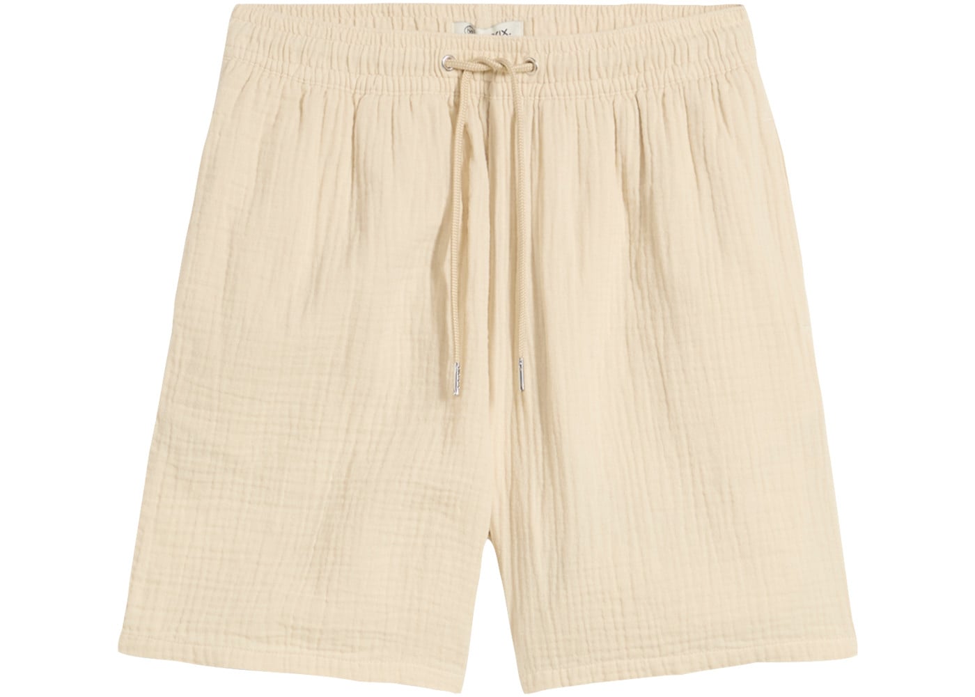 bonprix Shorts  aus Baumwolle, mit elastischem Bund und Kordelzug, lockere Passform