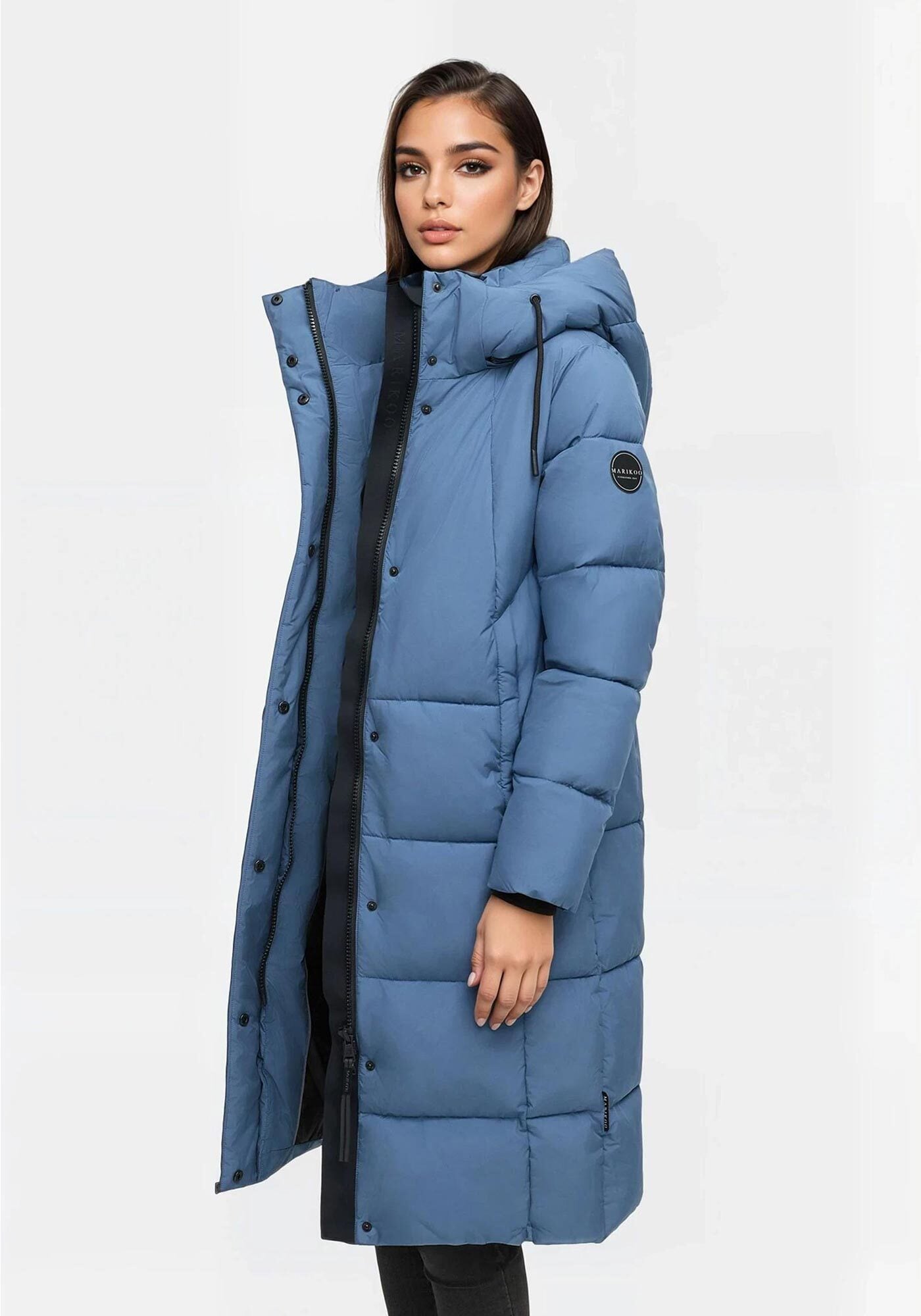 Marikoo Winterjacke »Marikoo TABIAA XVI Steppmantel N099«