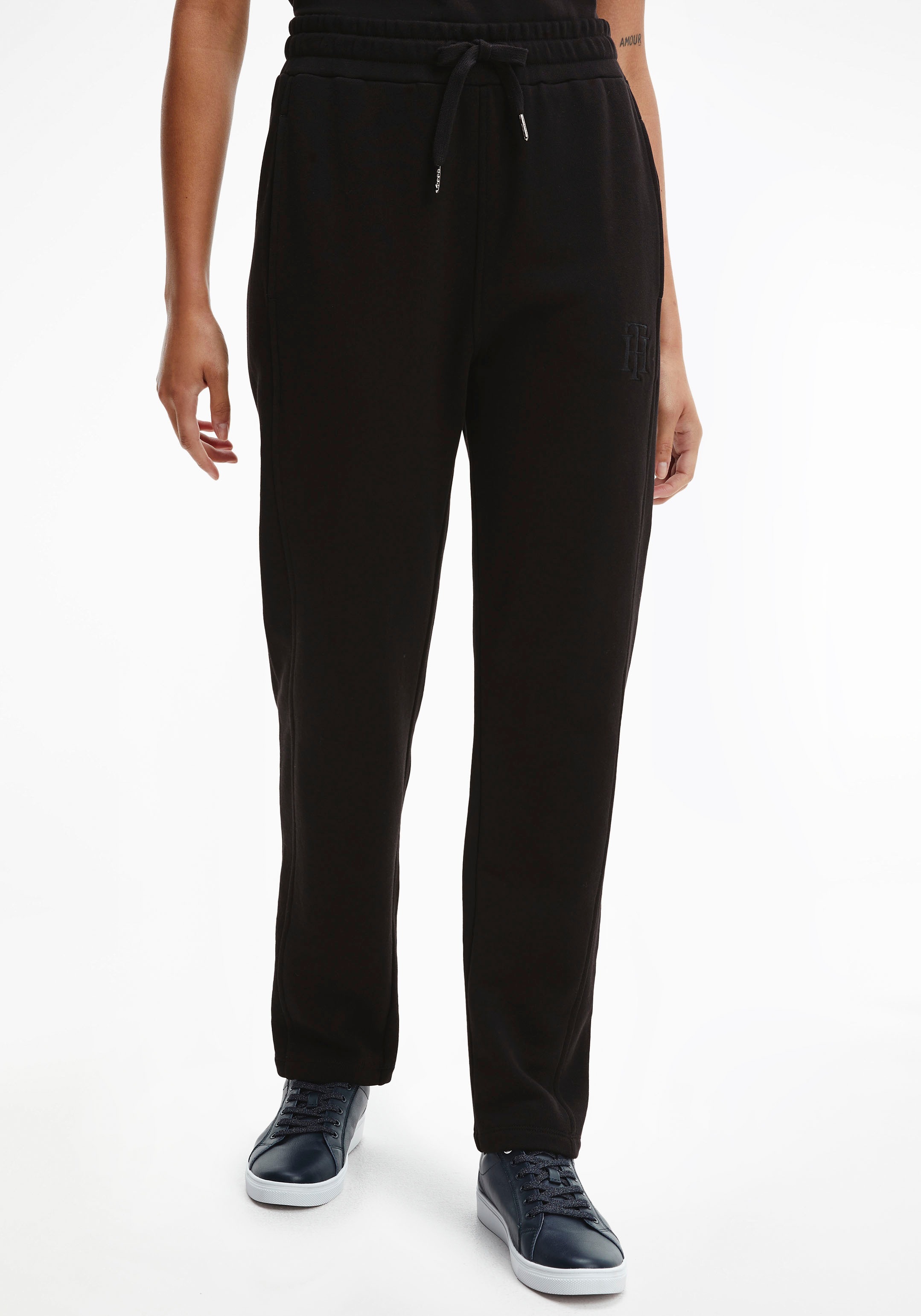 Tommy Hilfiger Jerseyhose »REGULAR TH ANKLE SWEATPANT«, mit Tommy Hilfiger Logo-Flag