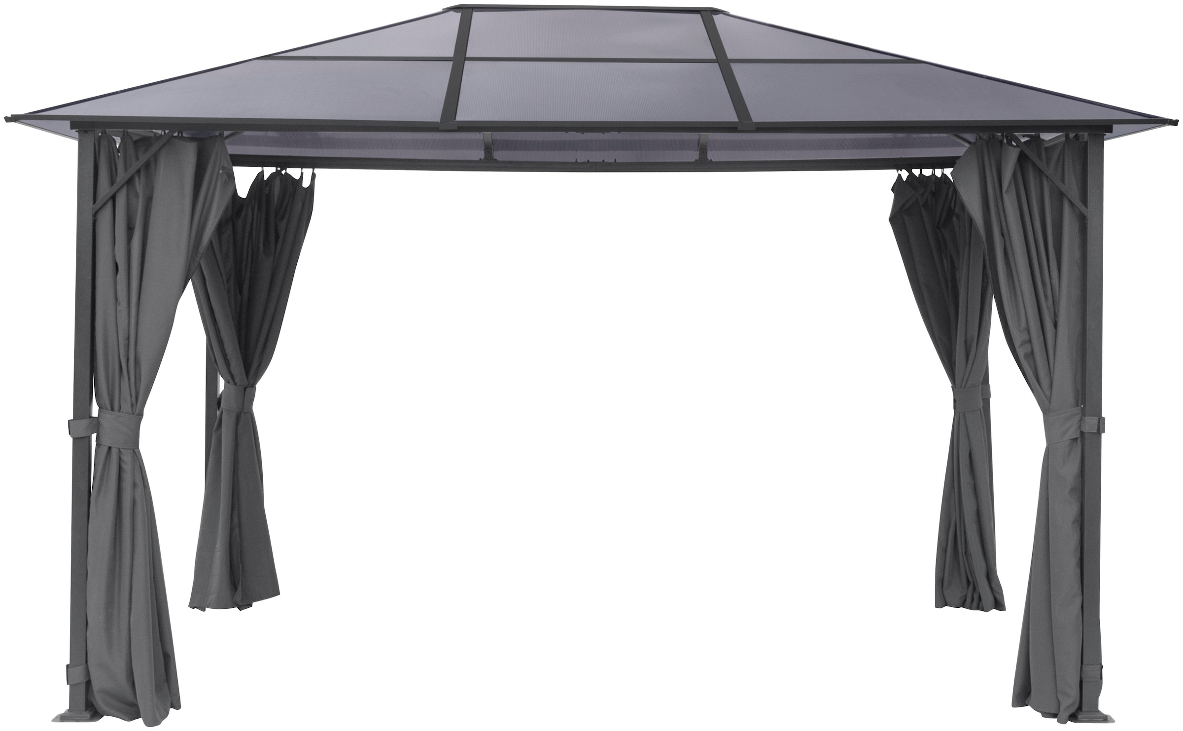 KONIFERA Pavillon »Malaga«, BxT: 300x400 cm, Stahlgestell, Polycarbonat-Dachplatten
