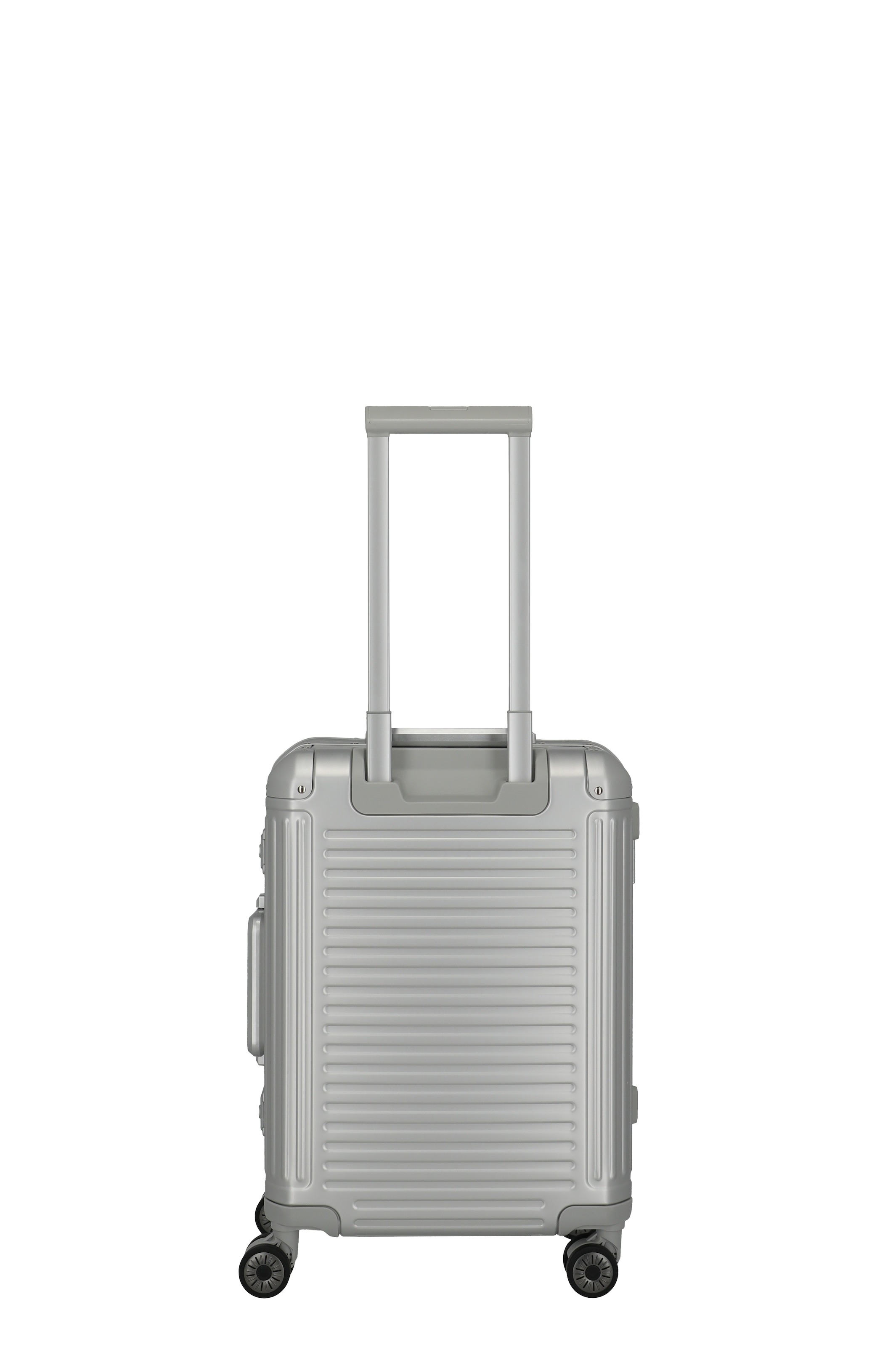 travelite Hartschalen-Trolley »NEXT Aluminium Rahmenkoffer« 39 l 4 Rollen variable Packplatte, Packwand und durchdachte Innenaufteilung