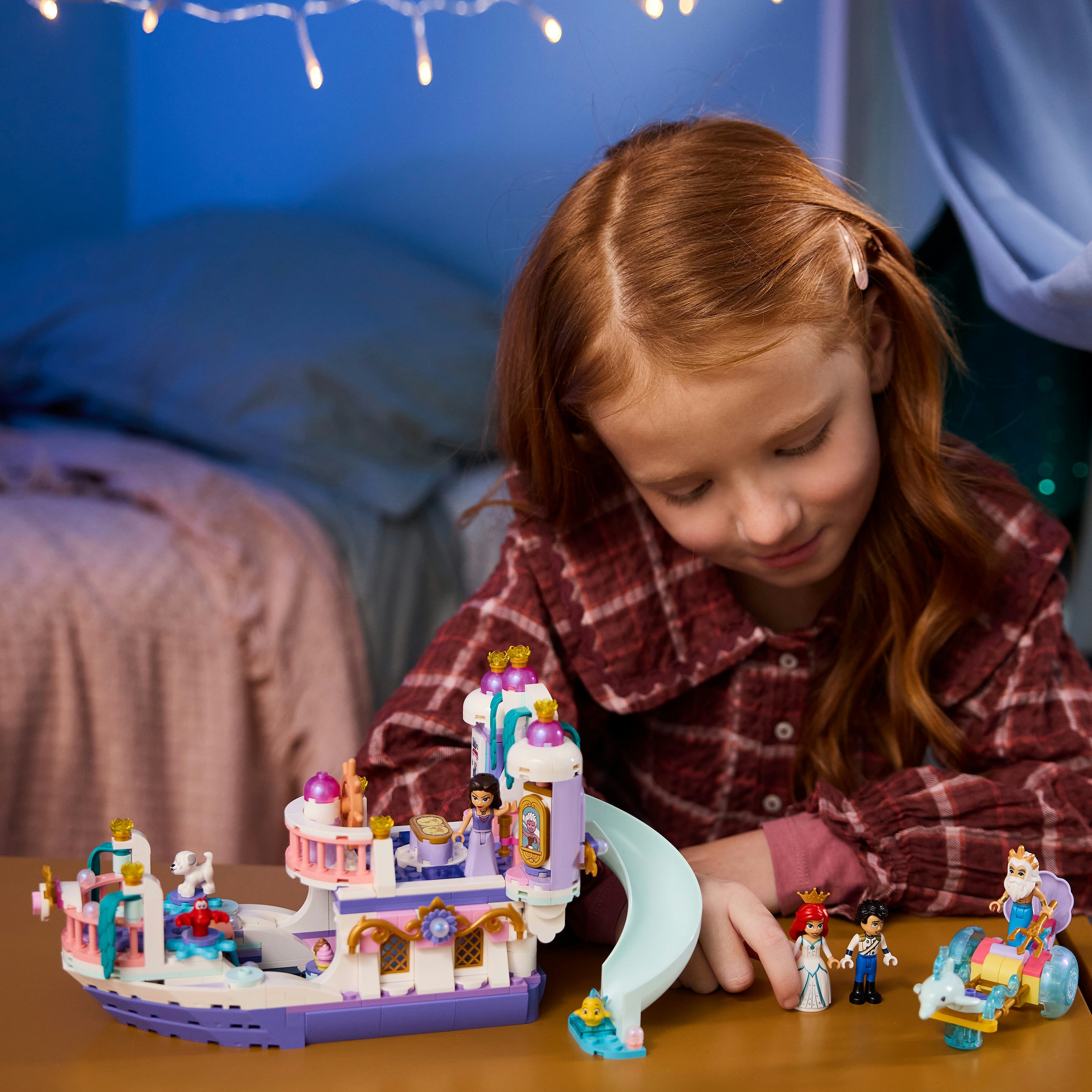 LEGO® Konstruktionsspielsteine »Arielles Königliches Hochzeitsboot (43299), LEGO Disney Princess« Made in Europe
