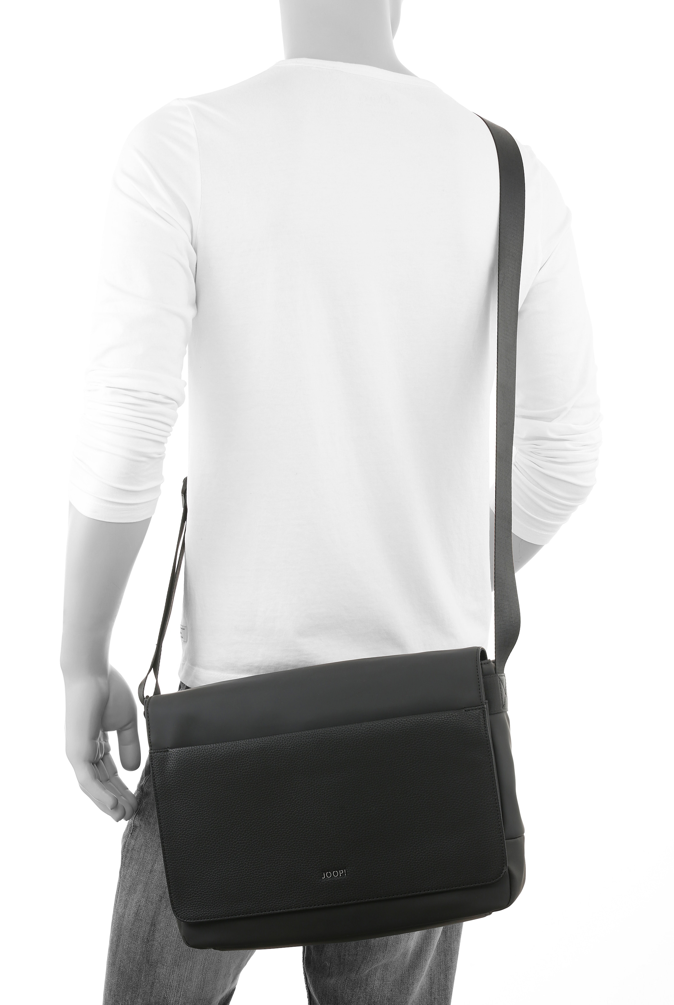 JOOP! Messenger Bag »lanciano nevio messenger mhf« Arbeitstasche, Laptoptasche, Businesstasche mit Klettverschluss
