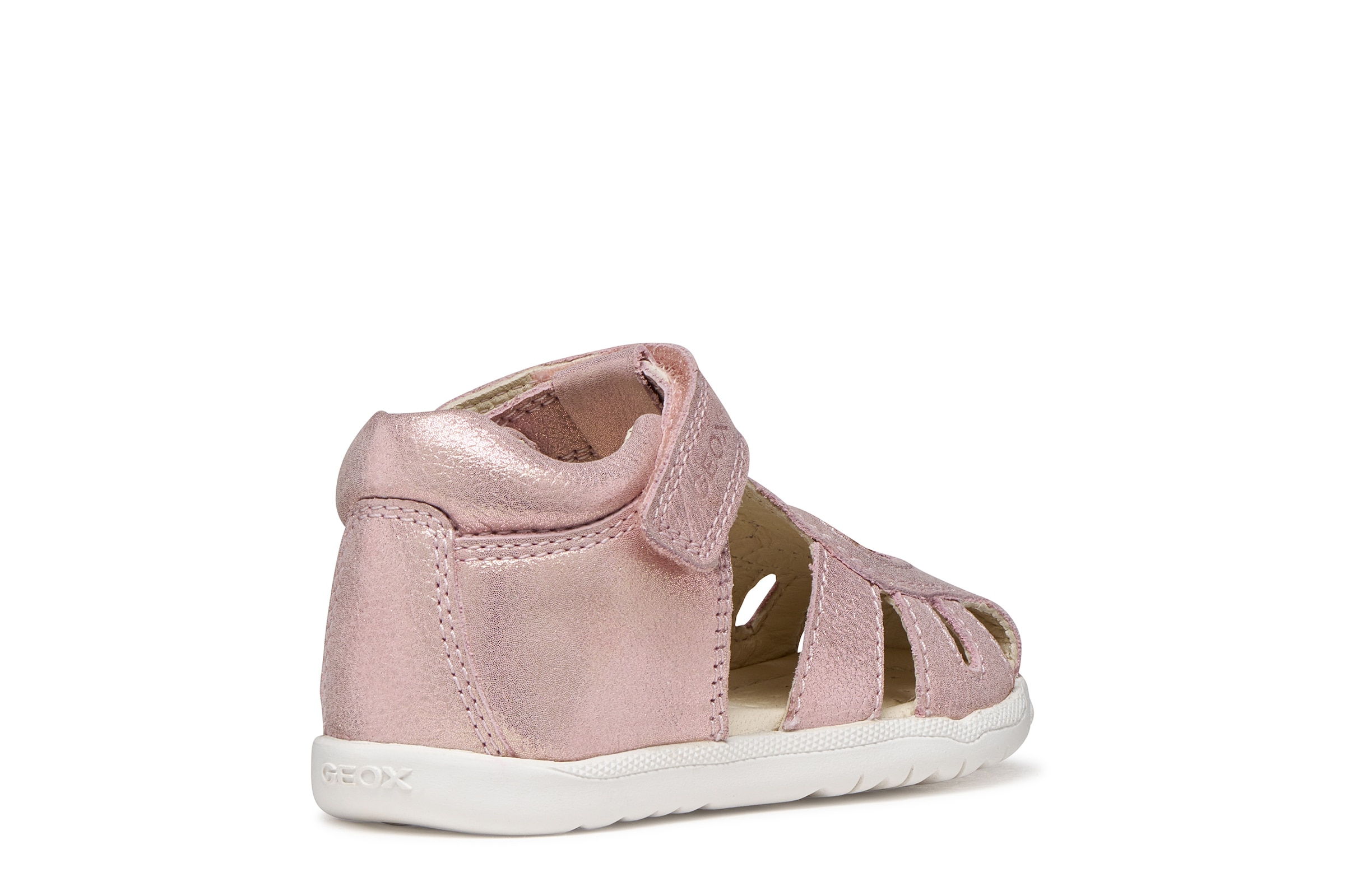 Geox Lauflernschuh »B SANDAL MACCHIA GIR«  Babyschuh mit Klettverschluss, Größenschablone zum Download