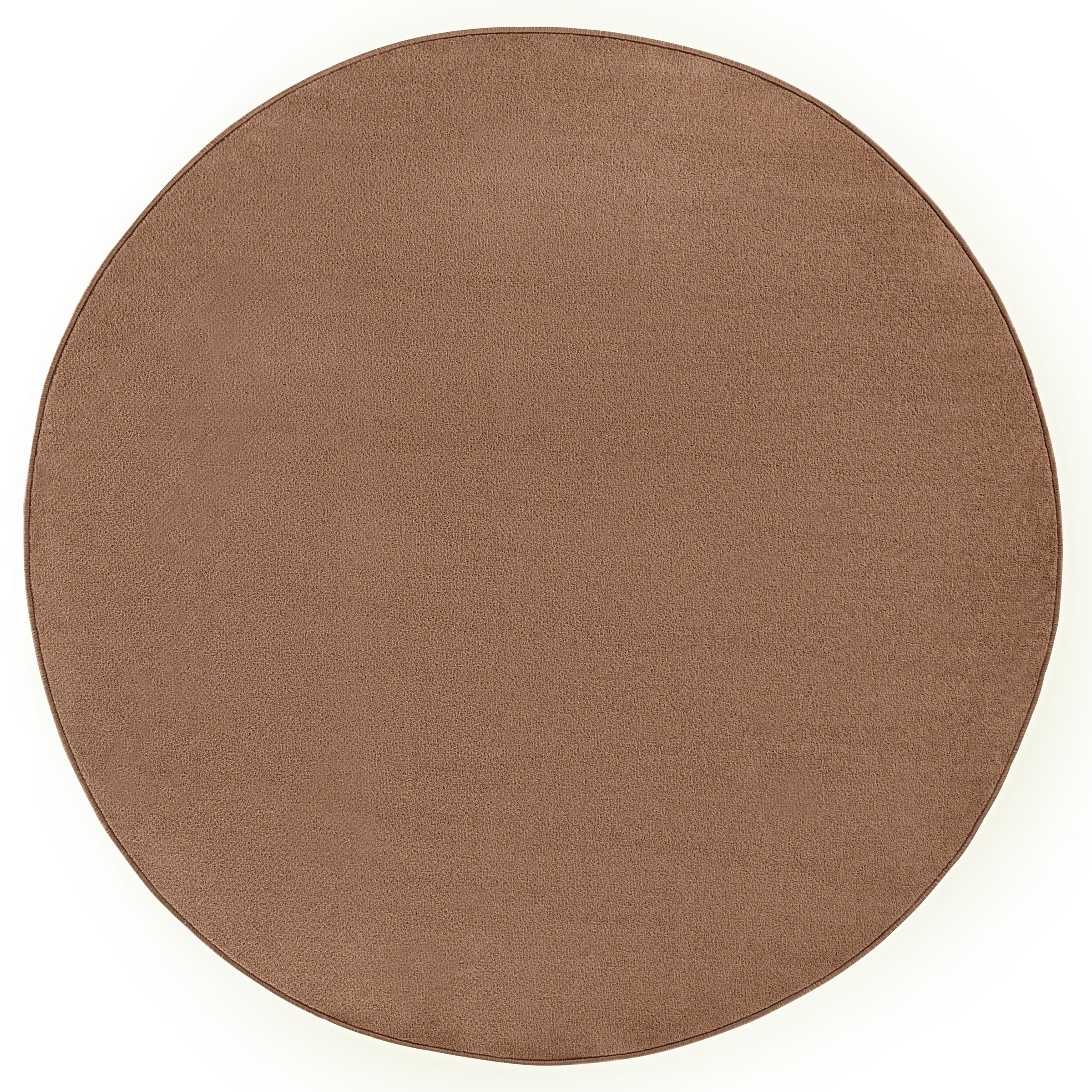 HANSE Home Teppich »Fancy«, rund, 7 mm Höhe, Kurzflor, Weich, Einfarbig, Wohnzimmer, Schlafzimmer, Esszimmer