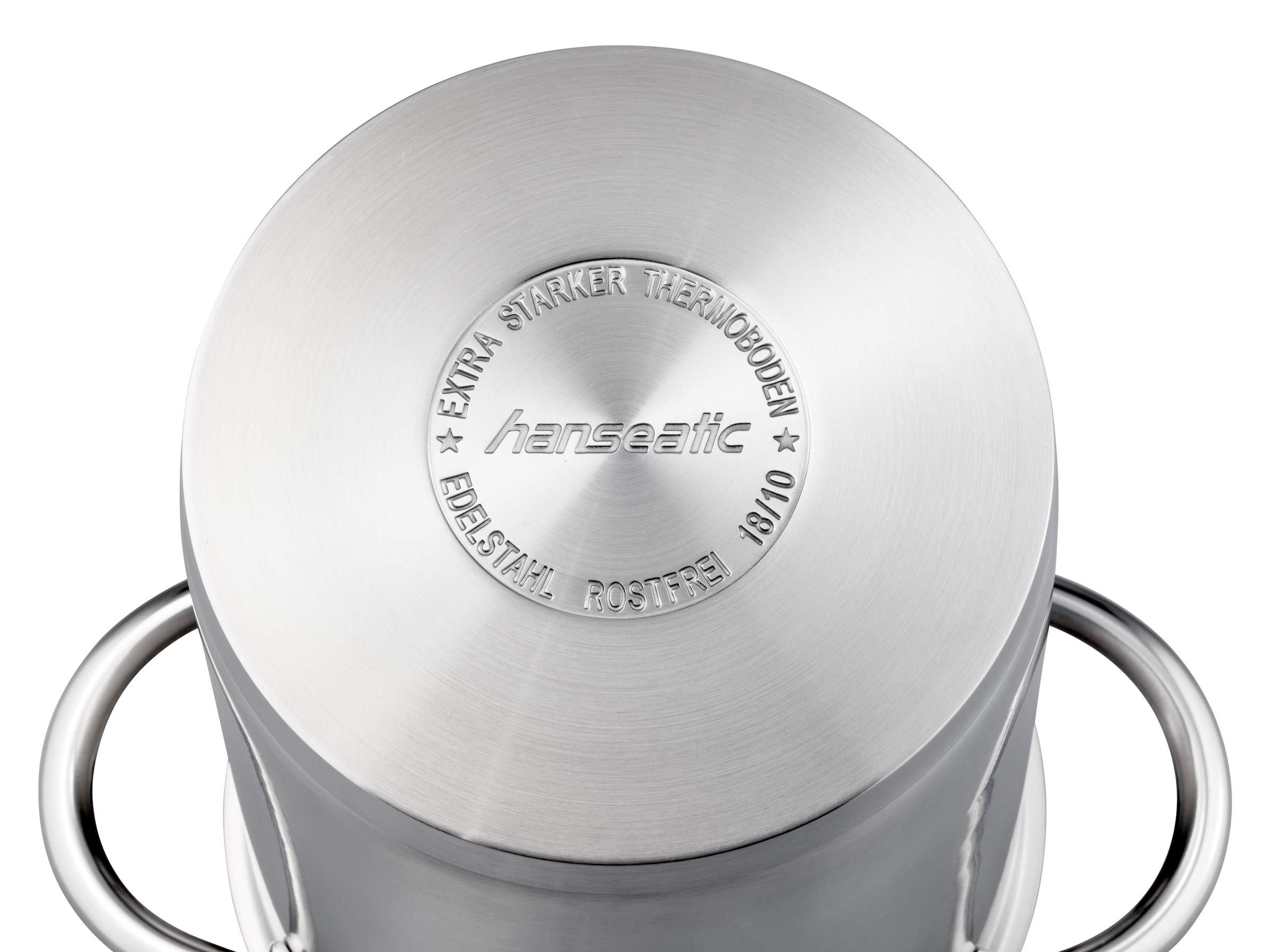 Hanseatic Spargeltopf »hanseatic, Ø 16 x H 21,0 cm, Inhalt ca. 4,2 Ltr.« Set, 3 Stk. tlg. Edelstahl 18/10