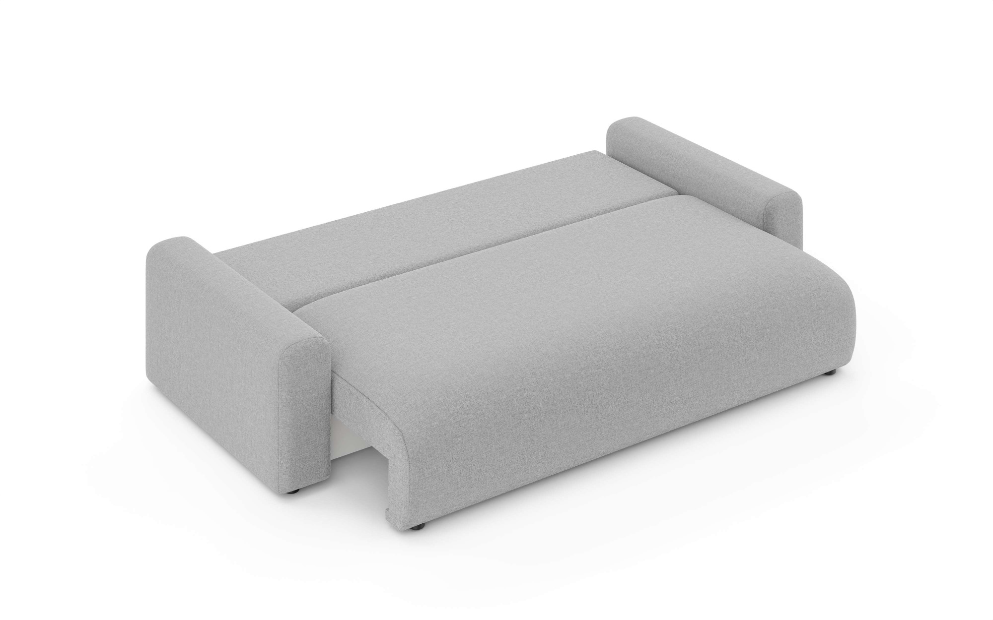 Home affaire Big-Sofa »LAKESIDE klein 3-Sitzer Schlafsofa mit Bettkasten, Breite 238 cm« Liegefläche 149x195 cm, hoher Sitzkomfort, Maße B/T/H: 238/98/85cm