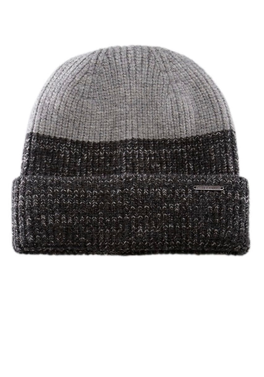 chillouts Beanie »Felix Hat«, in Two-Tone Optik mit Umschlag